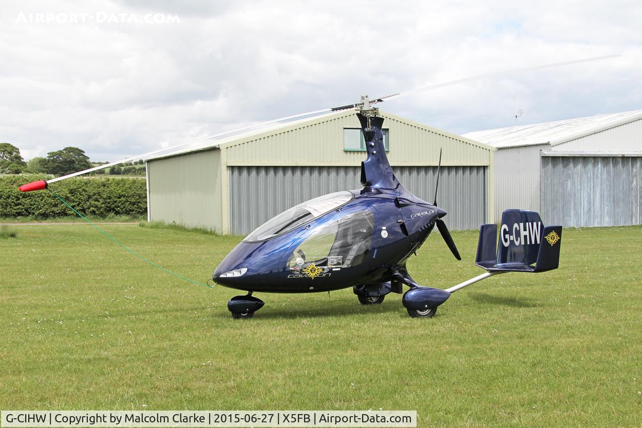 G-CIHW, 2014 Rotorsport UK Cavalon C/N RSUK/CVLN/010, Rotorsport UK Cavalon at Fishburn Airfield, June 27th 2015.