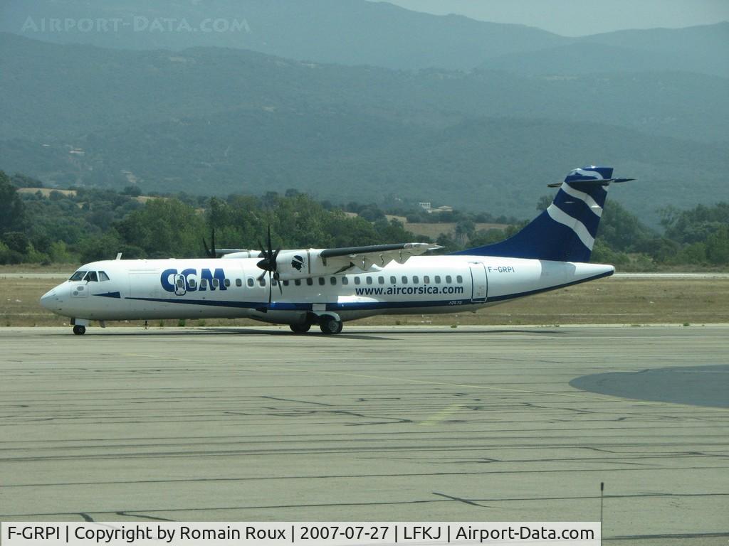 F-GRPI, 2005 ATR 72-212A C/N 722, Taxiing