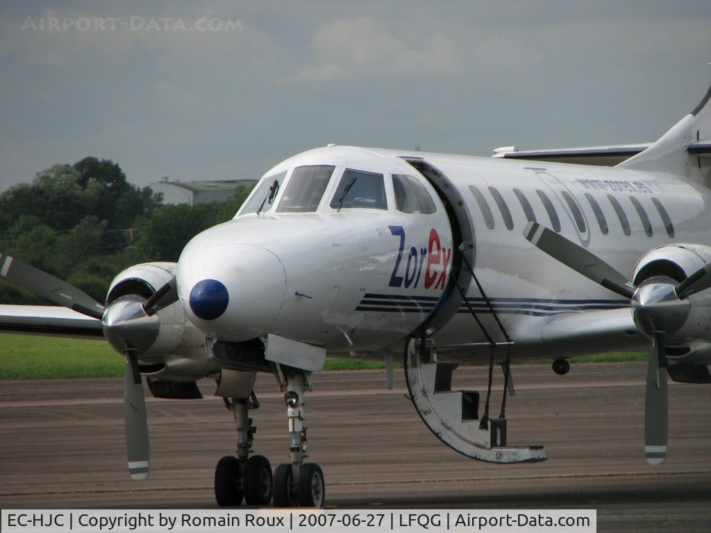 EC-HJC, 1979 Swearingen SA-226TC Metro II C/N TC-318, Parked
