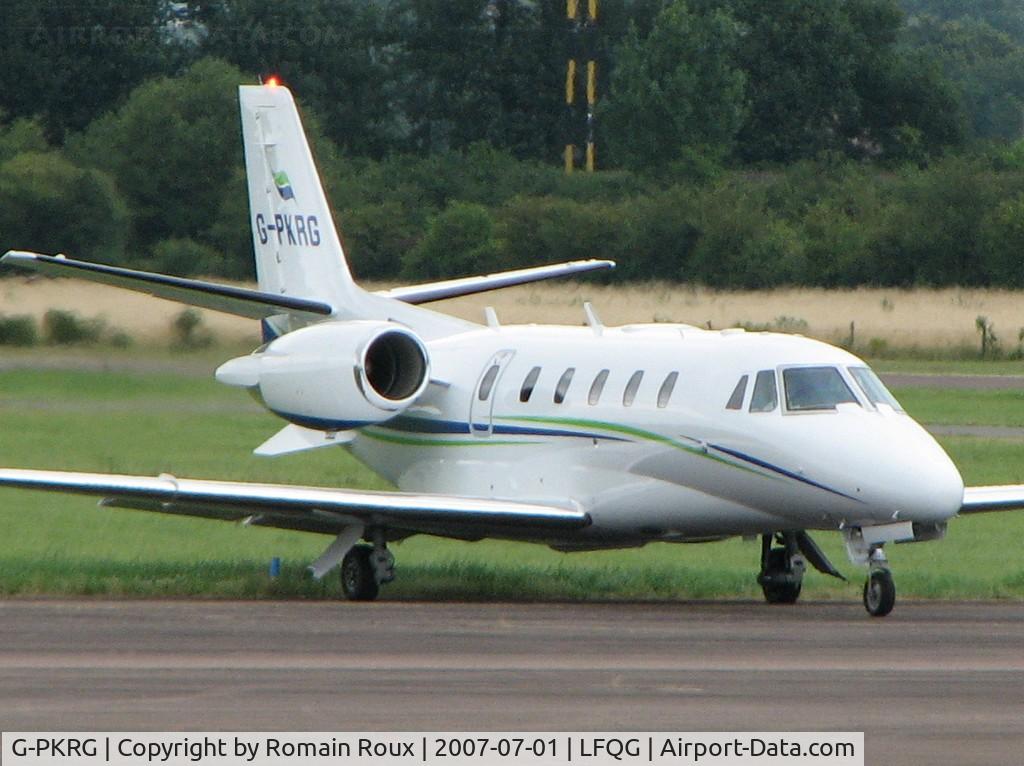 G-PKRG, 2006 Cessna 560XL Citation XLS C/N 560-5613, Parked