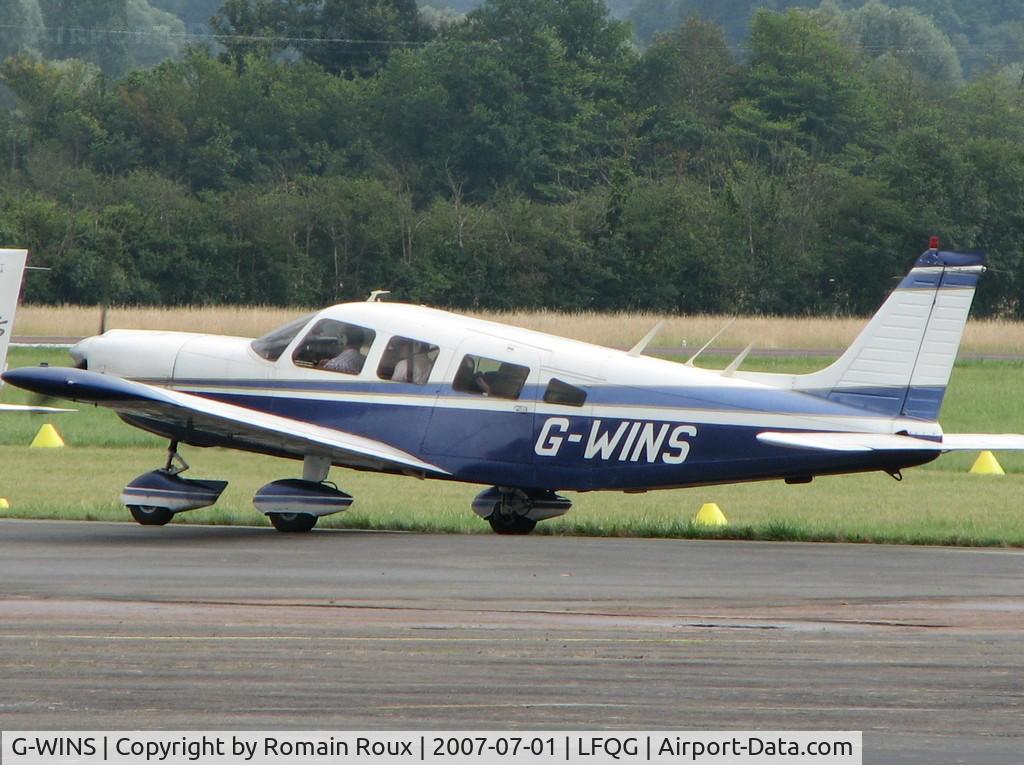 G-WINS, 1976 Piper PA-32-300 Cherokee Six Cherokee Six C/N 32-7640065, Parked
