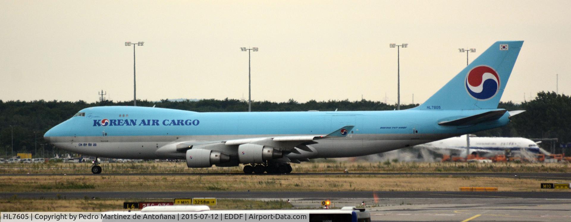 HL7605, 2006 Boeing 747-4B5ERF C/N 35526, Frankfurt - Flughafen - Alemania