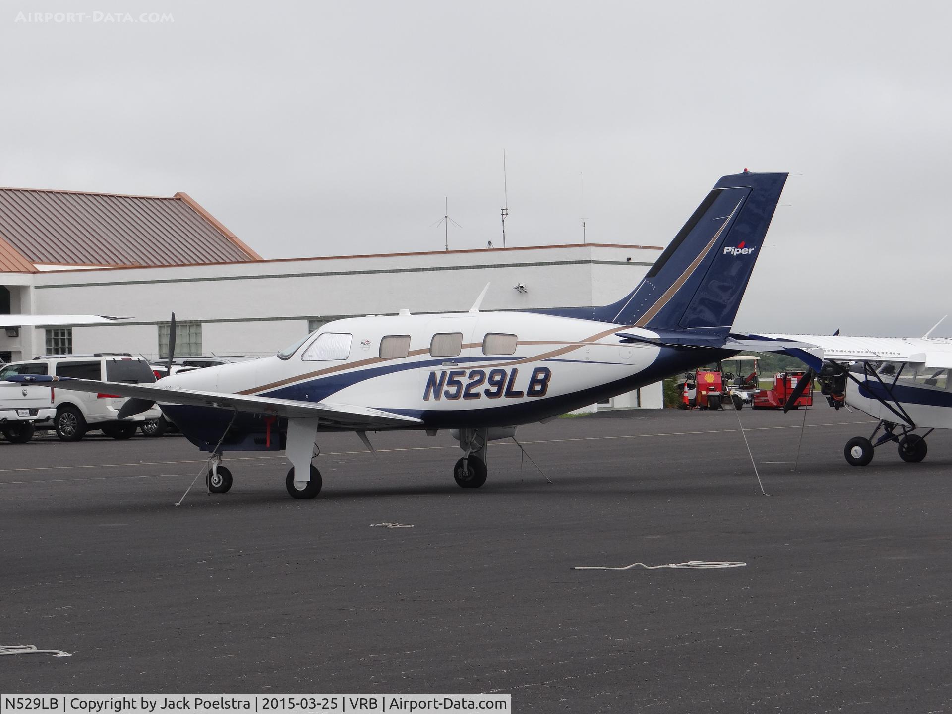 N529LB, 2012 Piper PA-46-350P Malibu Mirage C/N 4636544, At Vero Beach Fla.