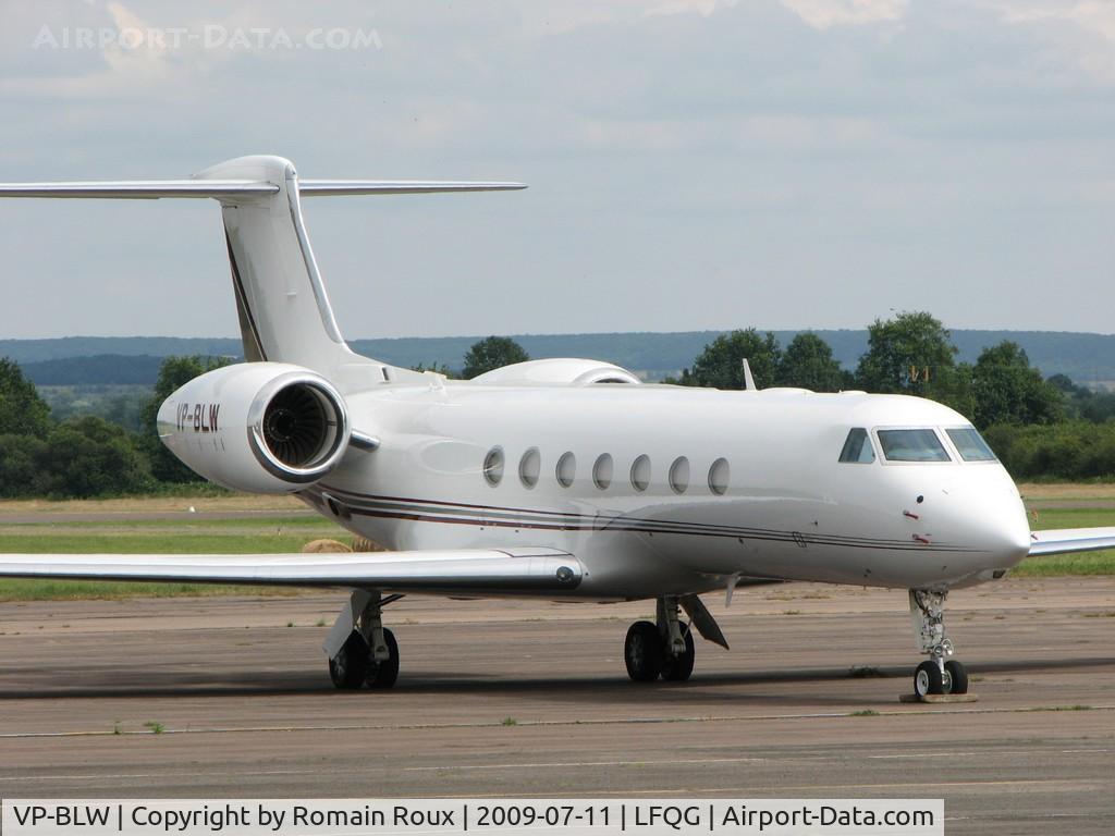 VP-BLW, 2006 Gulfstream Aerospace GV-SP (G550) C/N 5129, Parked