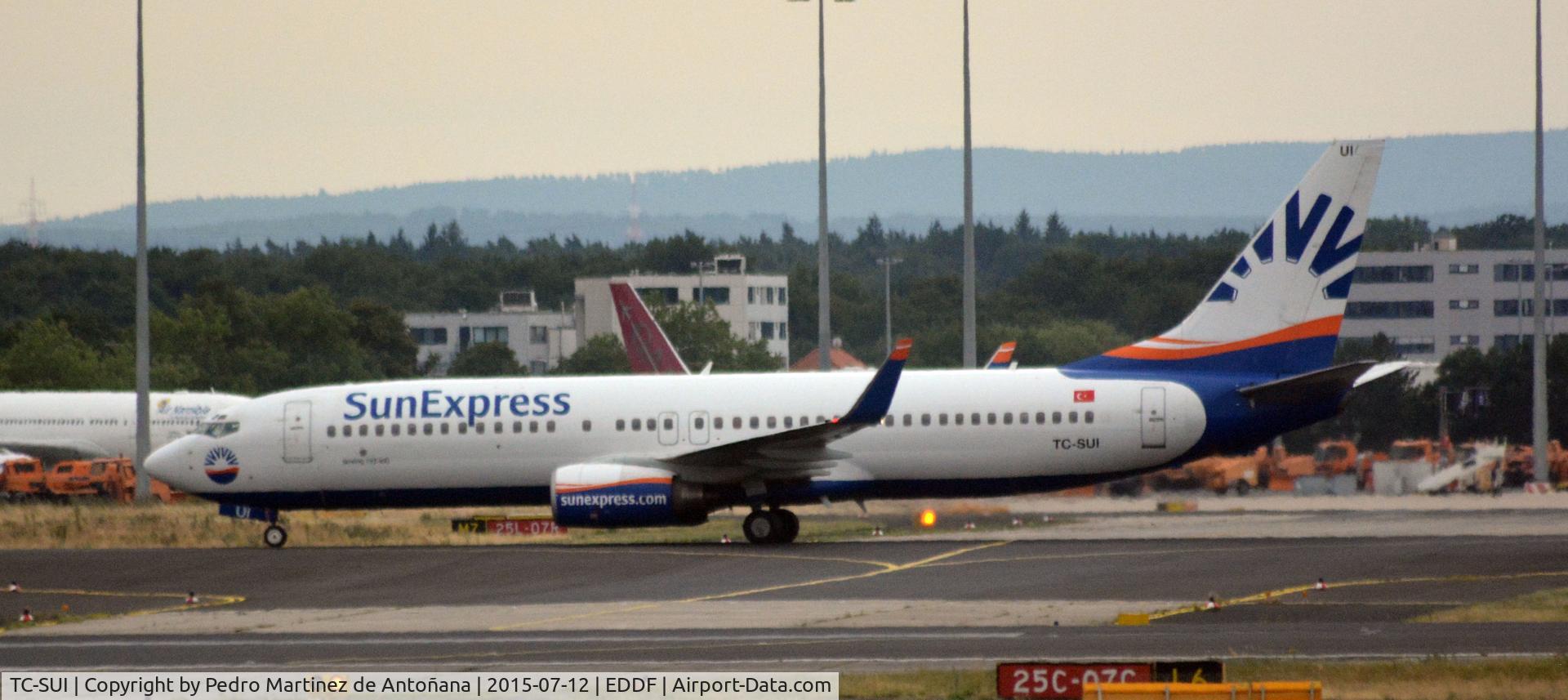 TC-SUI, 2003 Boeing 737-8CX C/N 32367, Frankfurt - Flughafen - Alemania