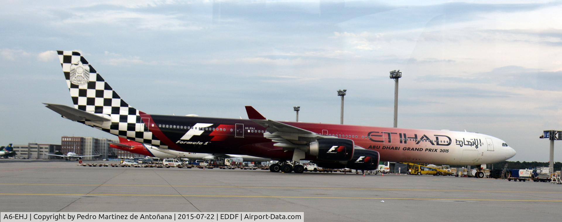A6-EHJ, 2008 Airbus A340-642X C/N 933, Frankfurt - Flughafen - Alemania