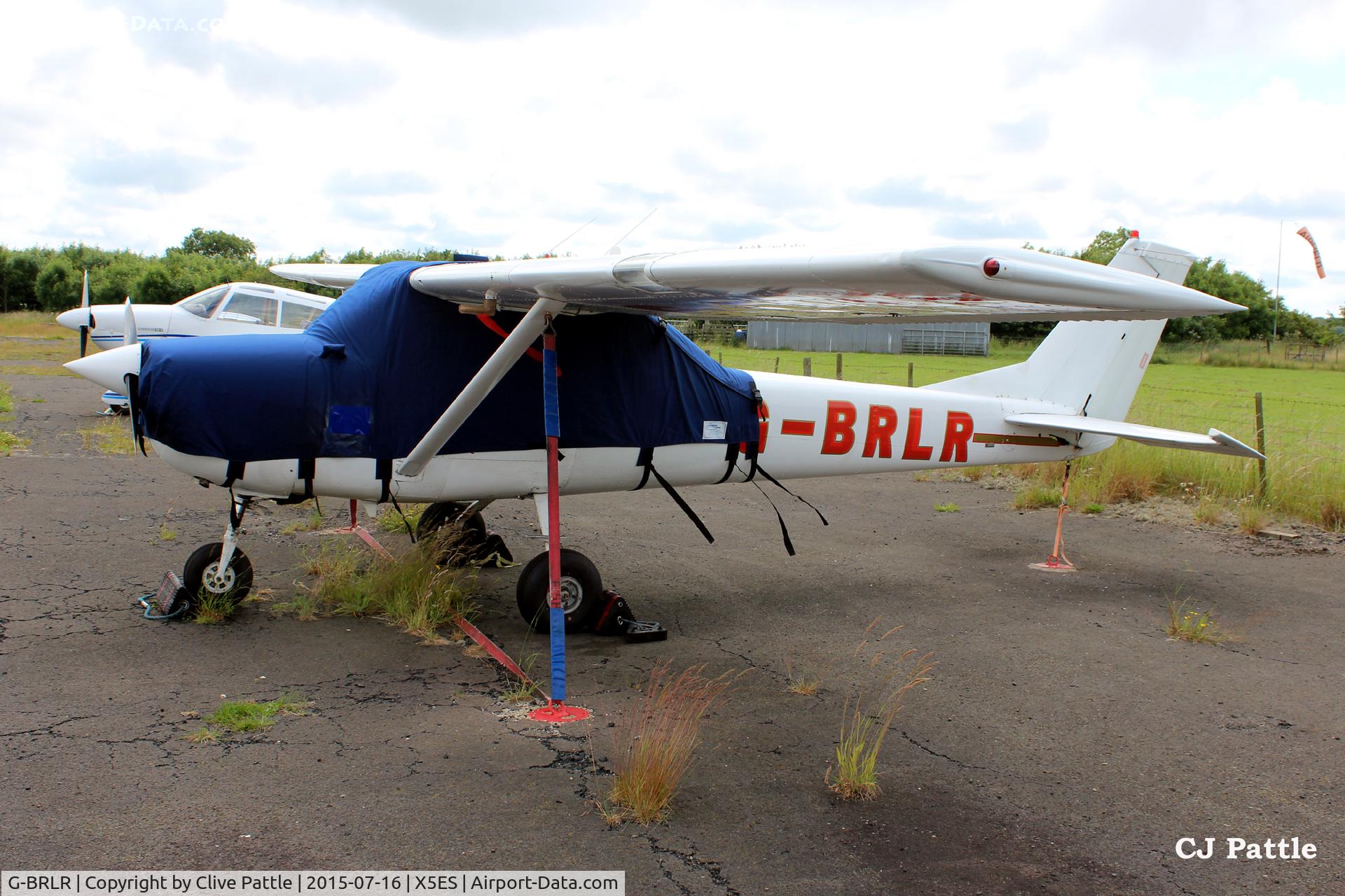 G-BRLR, 1964 Cessna 150G C/N 150-64822, Parked up at Eshott, Northumberland, UK.