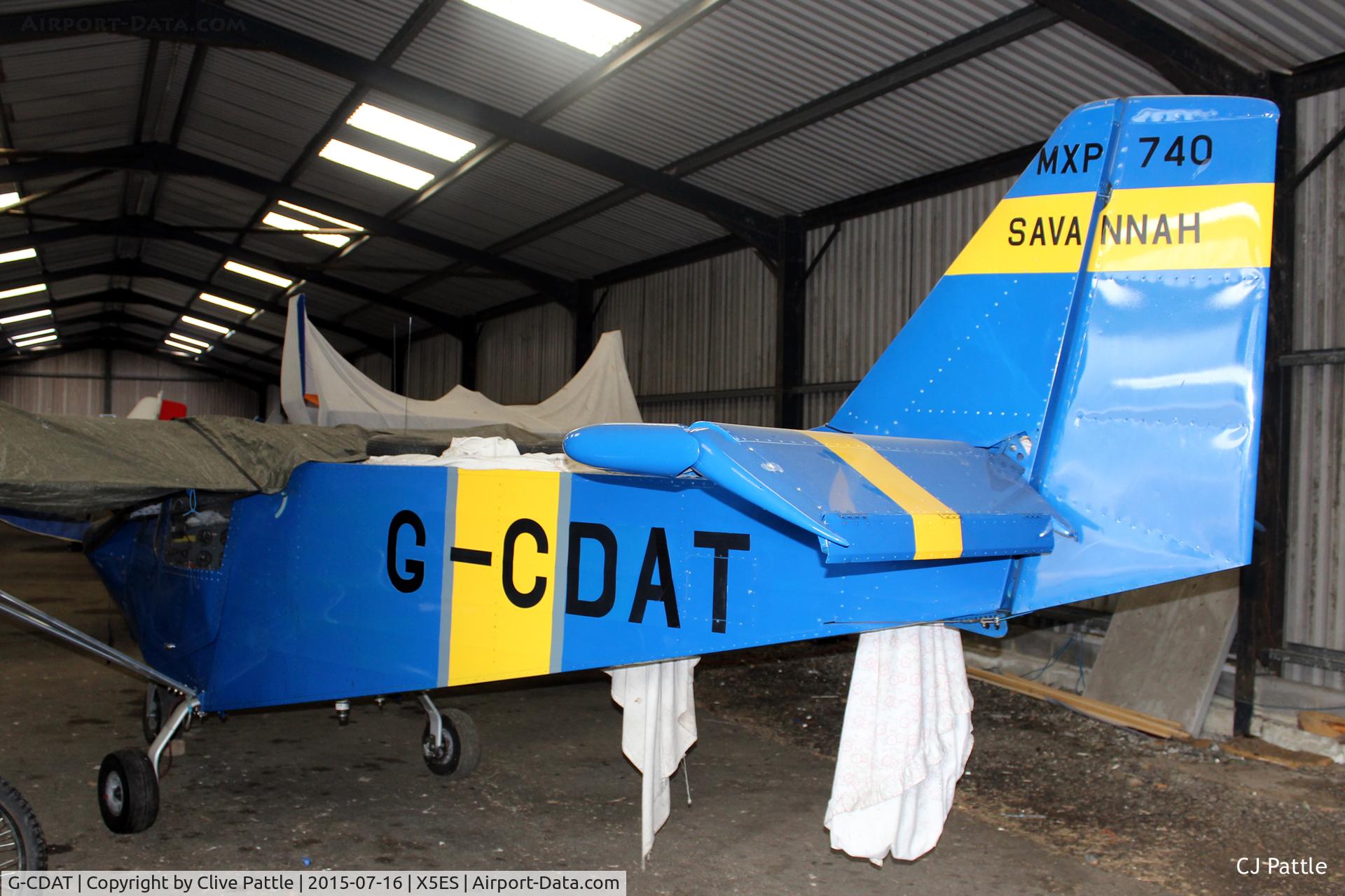 G-CDAT, 2004 ICP MXP-740 Savannah Jabiru(1) C/N BMAA/HB/327, Hangared at Eshott, Northumberland, UK.