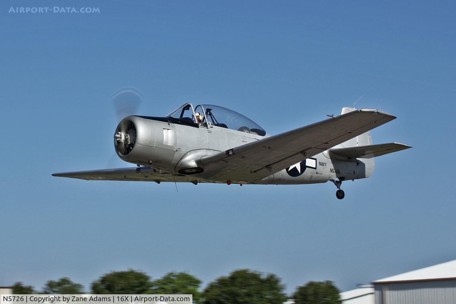 N5726, 1947 Fairchild XNQ-1 C/N 75726, Departing Propwash Airport