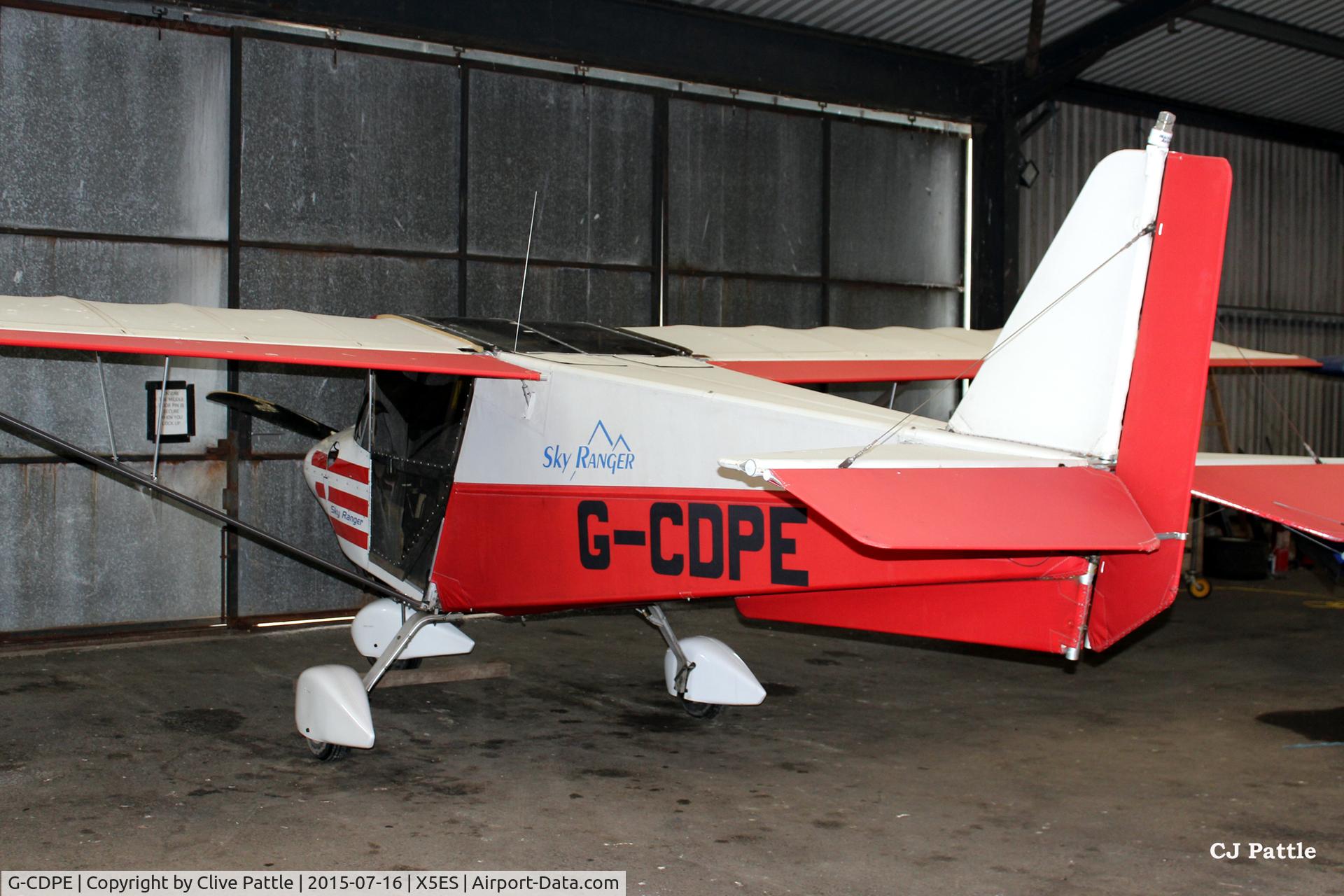 G-CDPE, 2005 Best Off Skyranger 912(2) C/N BMAA/HB/432, Hangared at Eshott, Northumberland, UK.