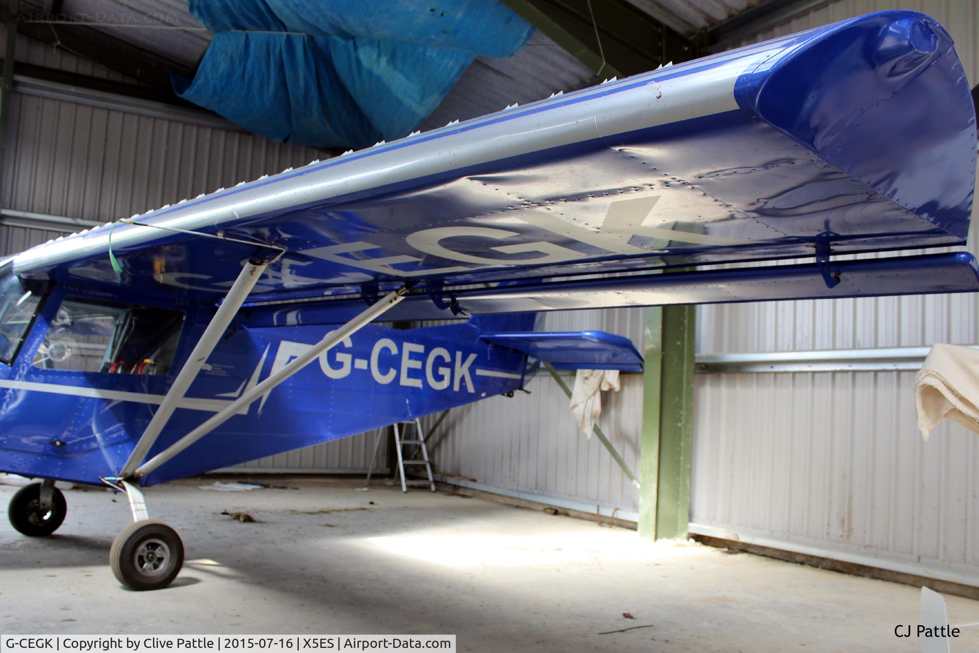 G-CEGK, 2006 ICP MXP-740 Savannah Jabiru(1) C/N BMAA/HB/515, Hangared at Eshott, Northumberland, UK.