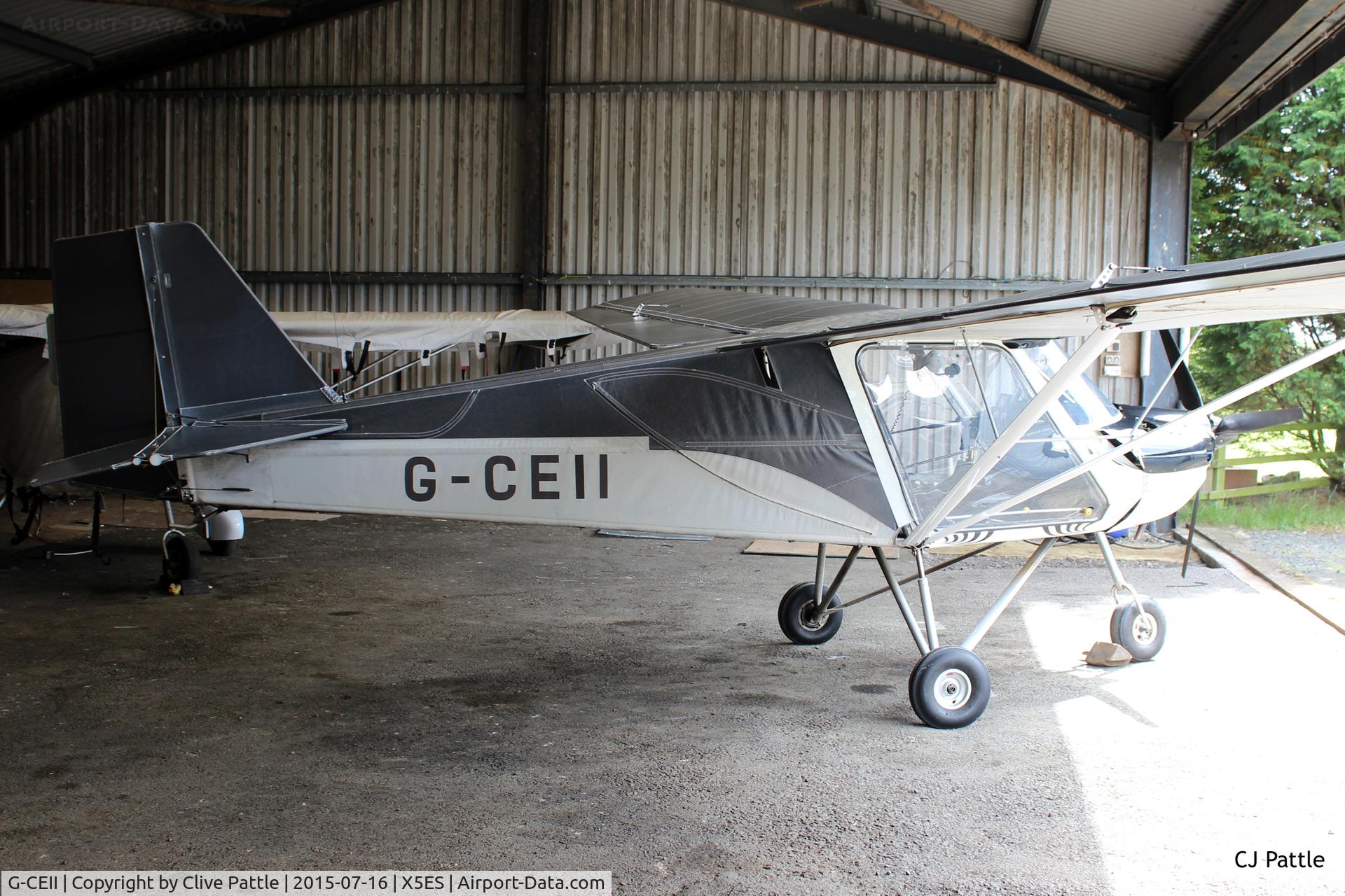G-CEII, 2007 Medway SLA 80 Executive C/N 010107, Hangared at Eshott Airfield, Northumberland, UK.