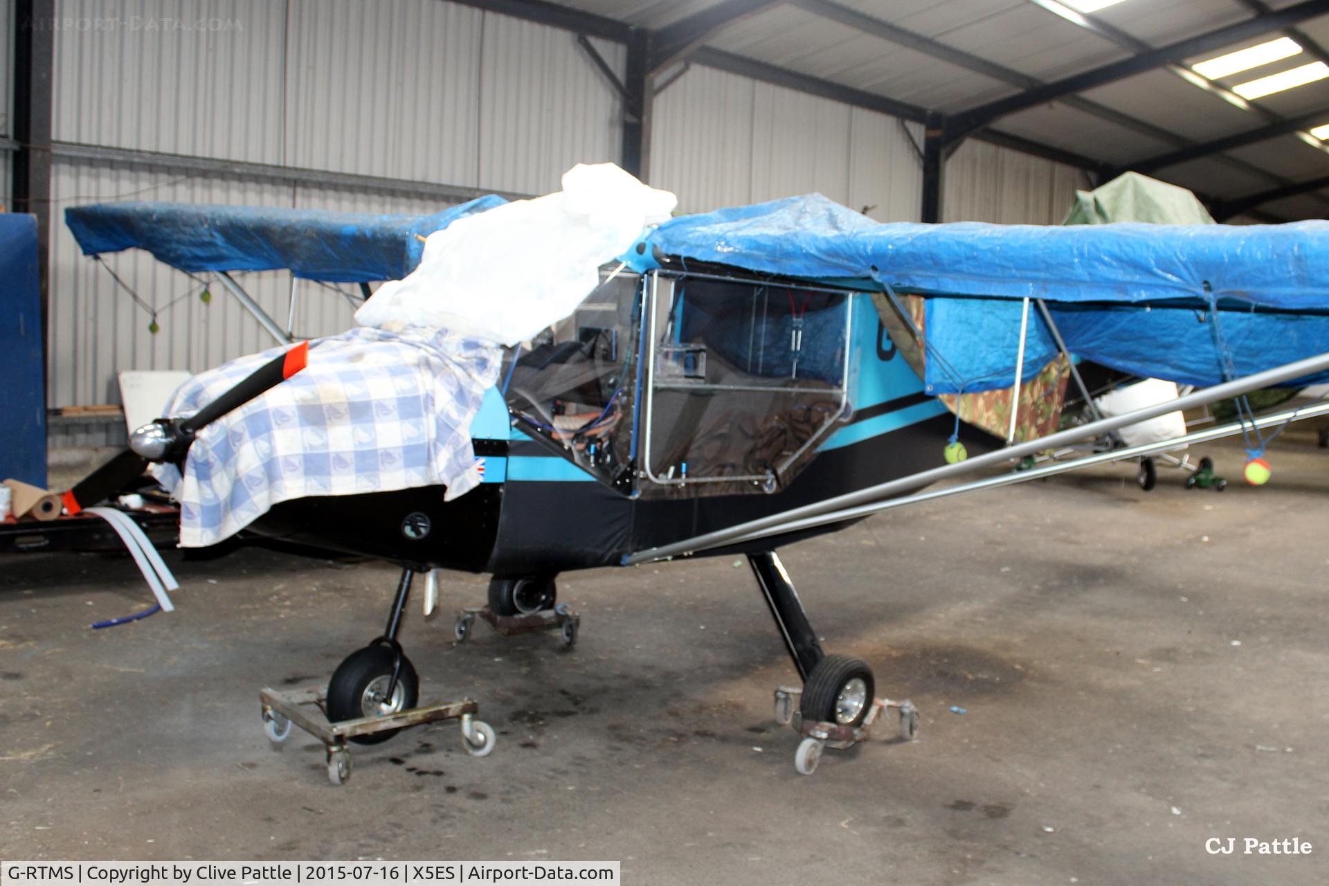 G-RTMS, 2004 Rans S-6ES Coyote II C/N PFA 204-14149, Hangared at Eshott Airfield, Northumberland, UK.