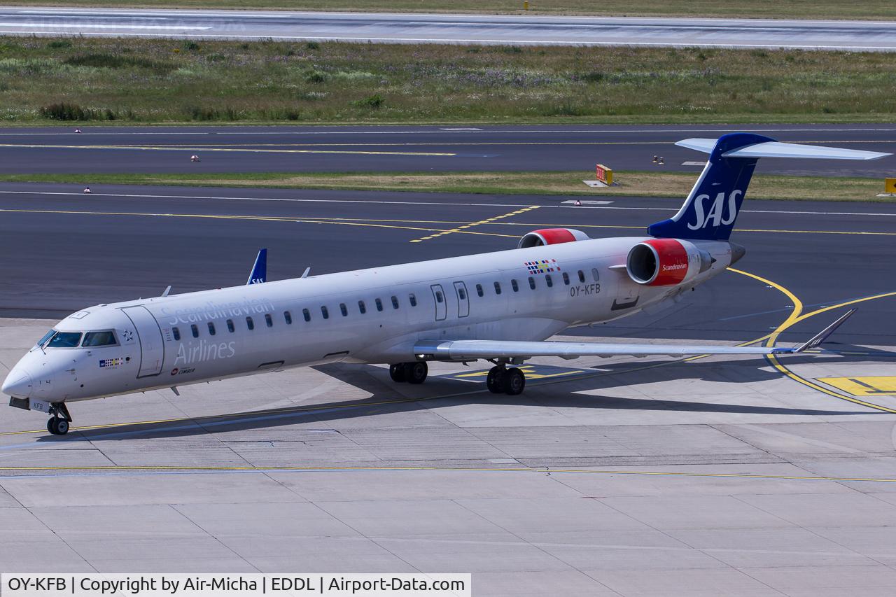 OY-KFB, 2008 Bombardier CRJ-900 (CL-600-2D24) C/N 15211, SAS Airlines
