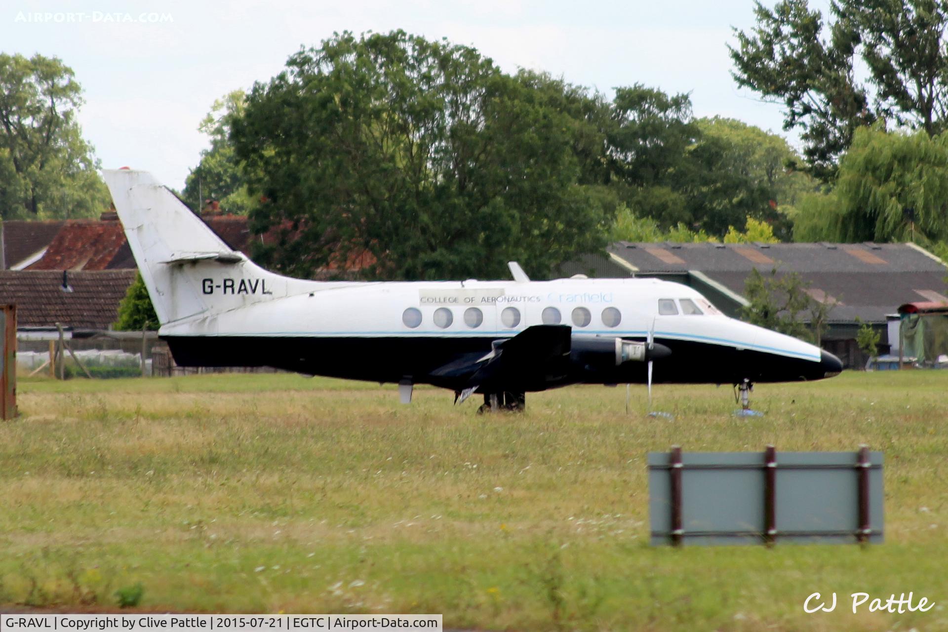 G-RAVL, 1969 Handley Page HP-137 Jetstream 200 C/N 208, On the dump at Cranfield, Bedfordshire. UK EGTC