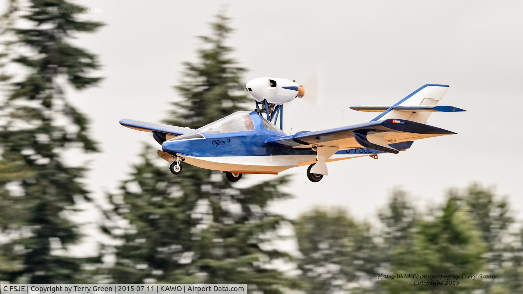 C-FSJE, 1989 Pereira Osprey II C/N JS001, 2015 Arlington Washington Fly-In