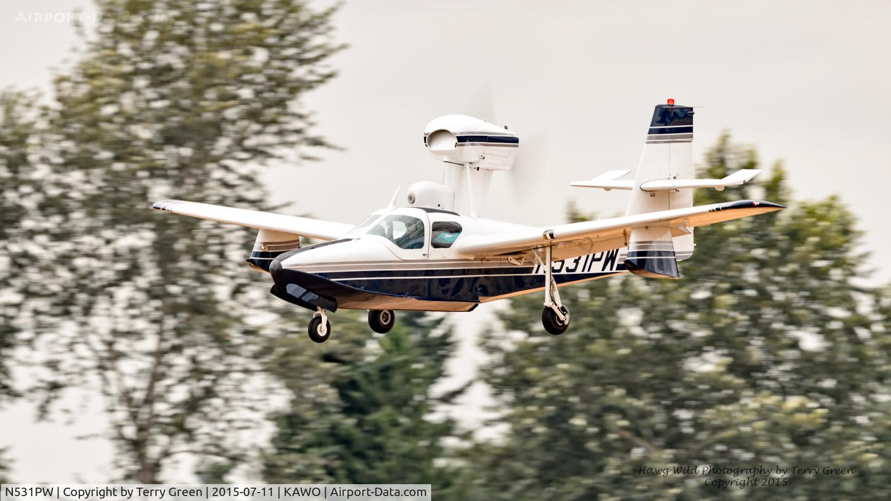 N531PW, 1972 Lake LA-4-200 Buccaneer C/N 531, 2015 Arlington Washington Fly-In