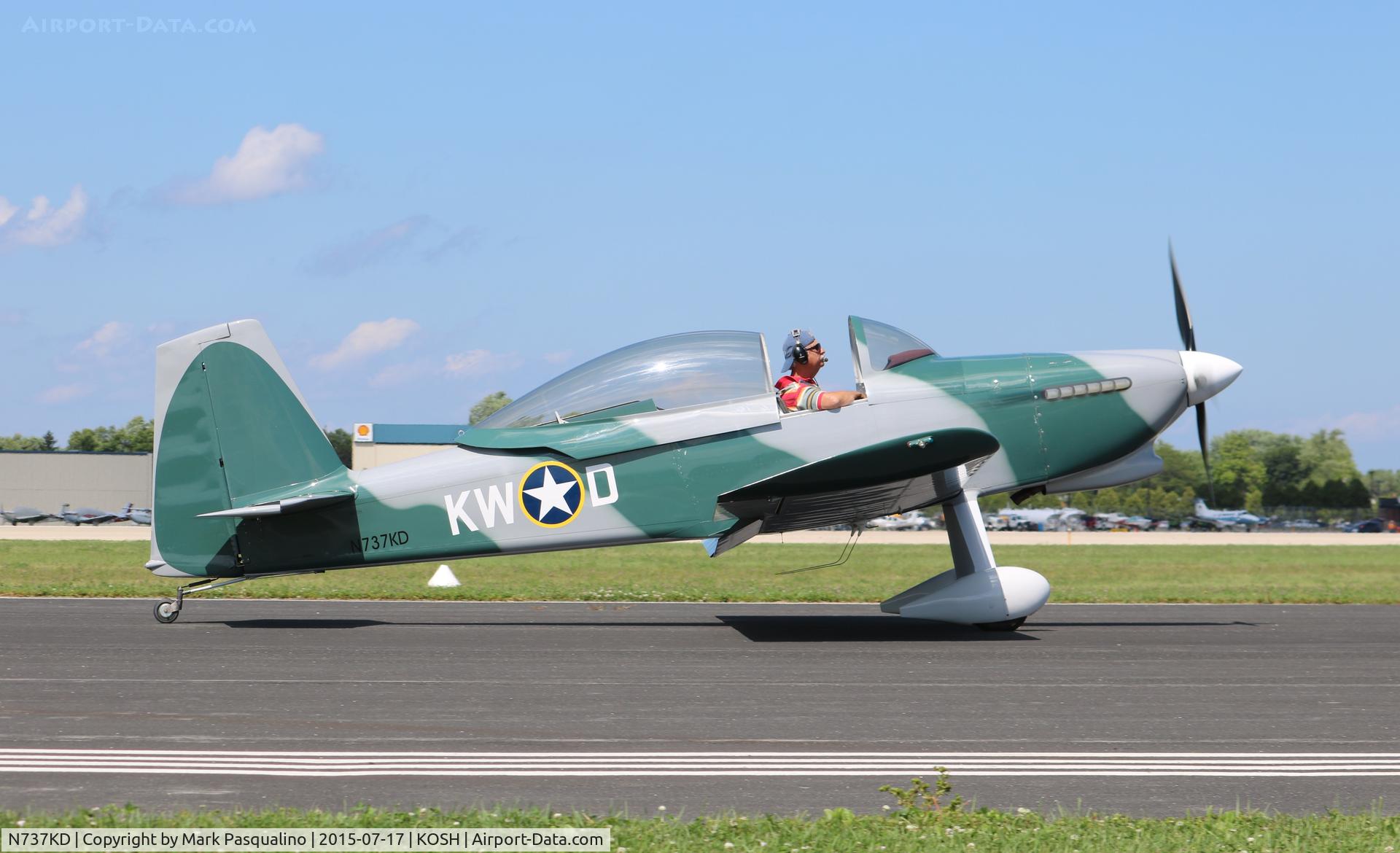N737KD, 2007 Vans RV-8 C/N 81504, Vans RV-8