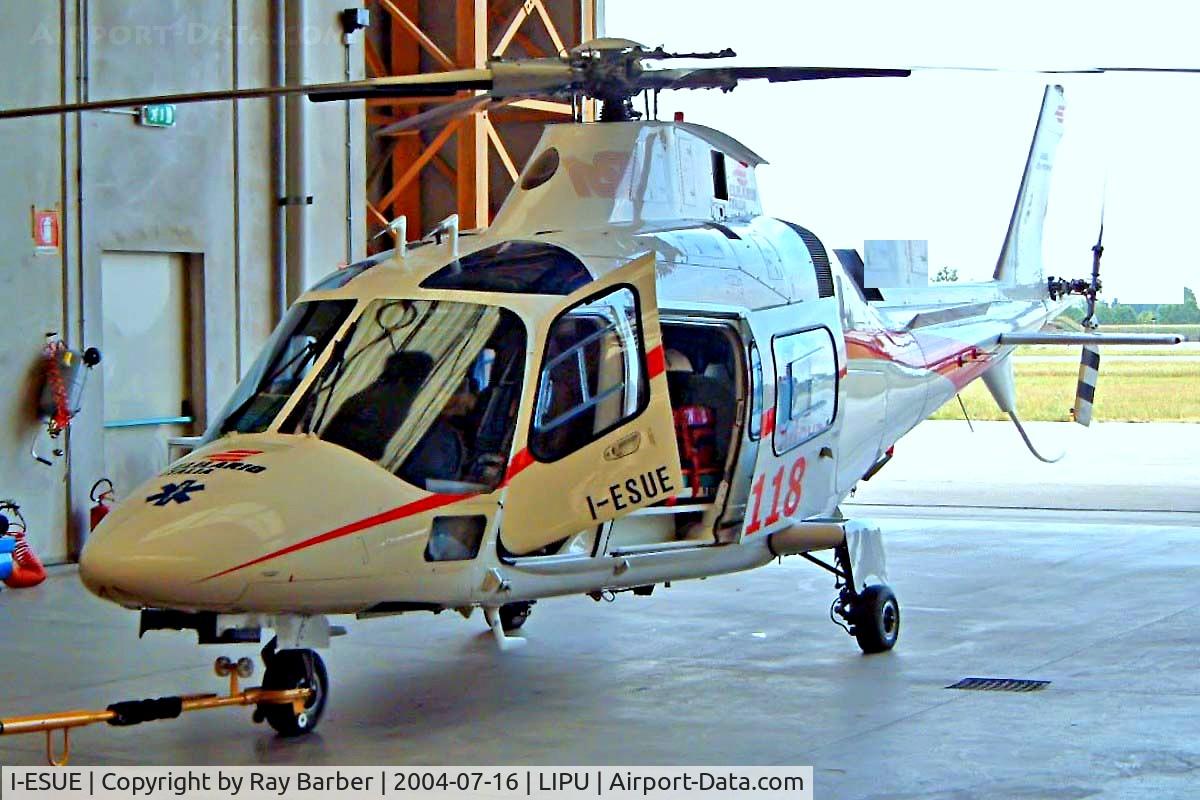I-ESUE, Agusta A-109E Power C/N 11124, Agusta A-109E Power [11124] Padova~I 16/07/2004
