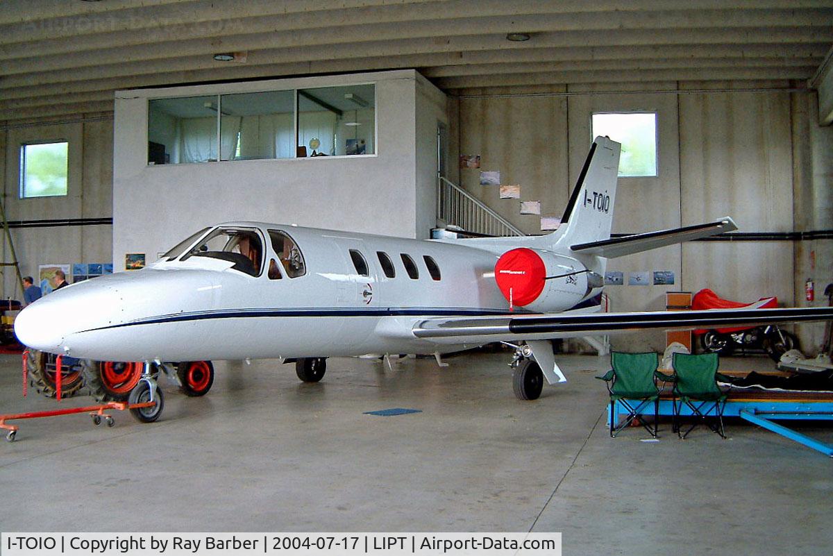 I-TOIO, 1977 Cessna 501 Citation I/SP C/N 501-0252, Cessna Citation I/SP [501-0252] Vicenza~I 17/07/2004