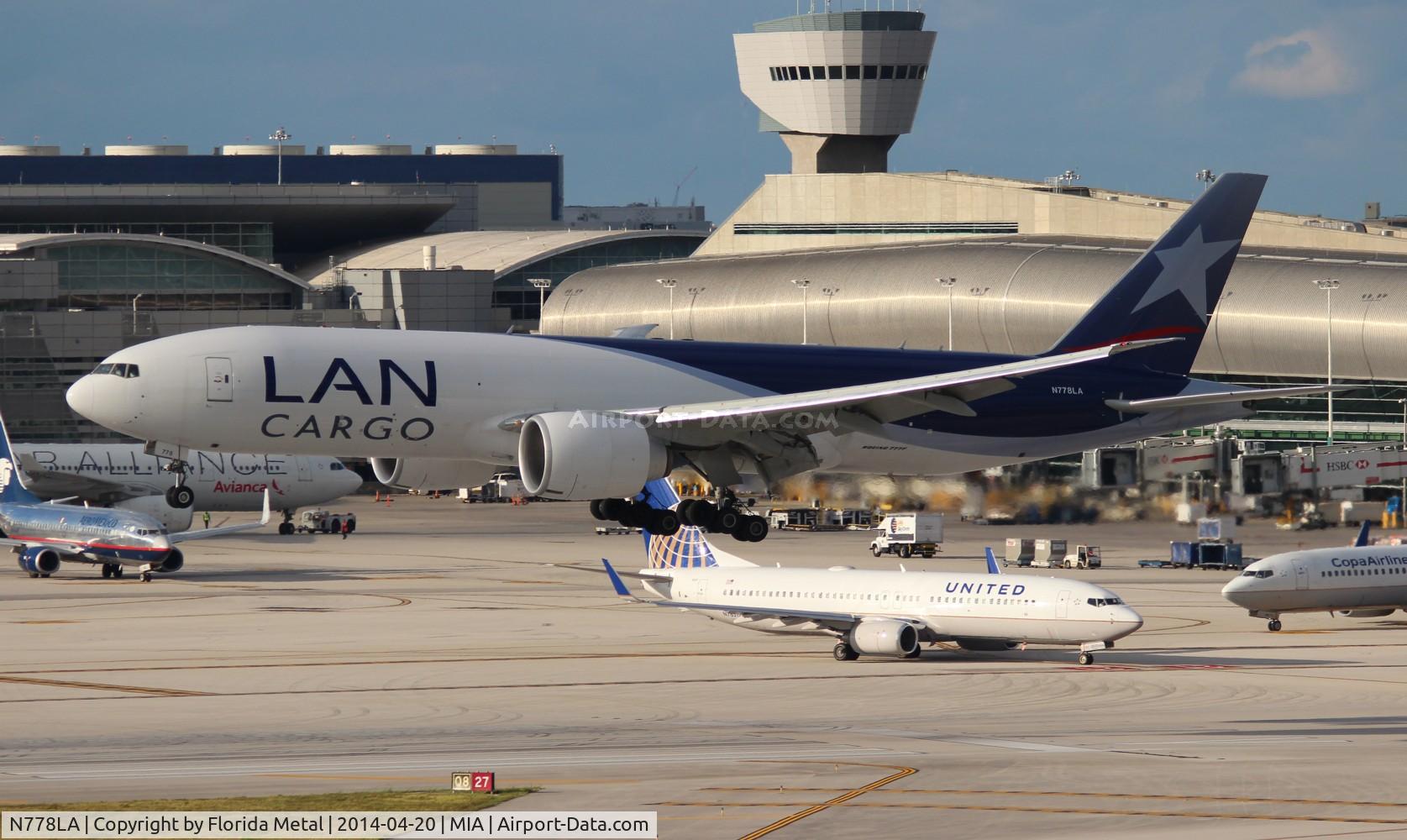 N778LA, 2012 Boeing 777-F6N C/N 41518, LAN Cargo 777