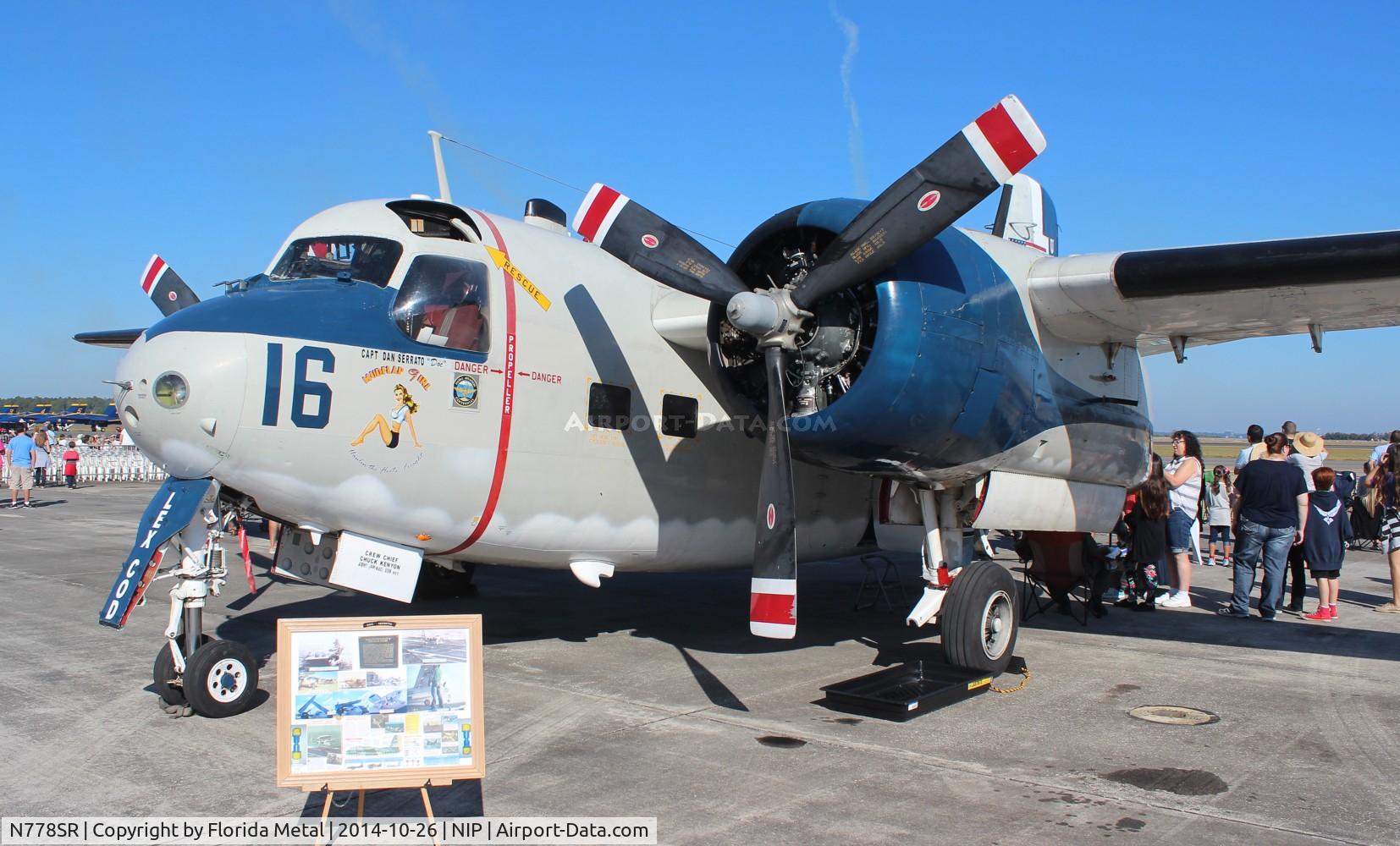 N778SR, 1955 Grumman TF-1(C-1A) Trader C/N 31, C-1A Trader Mudflap Girl
