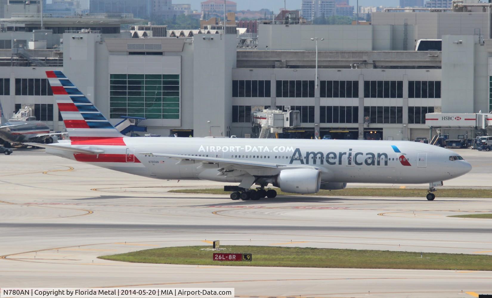 N780AN, 1999 Boeing 777-223 C/N 29956, American