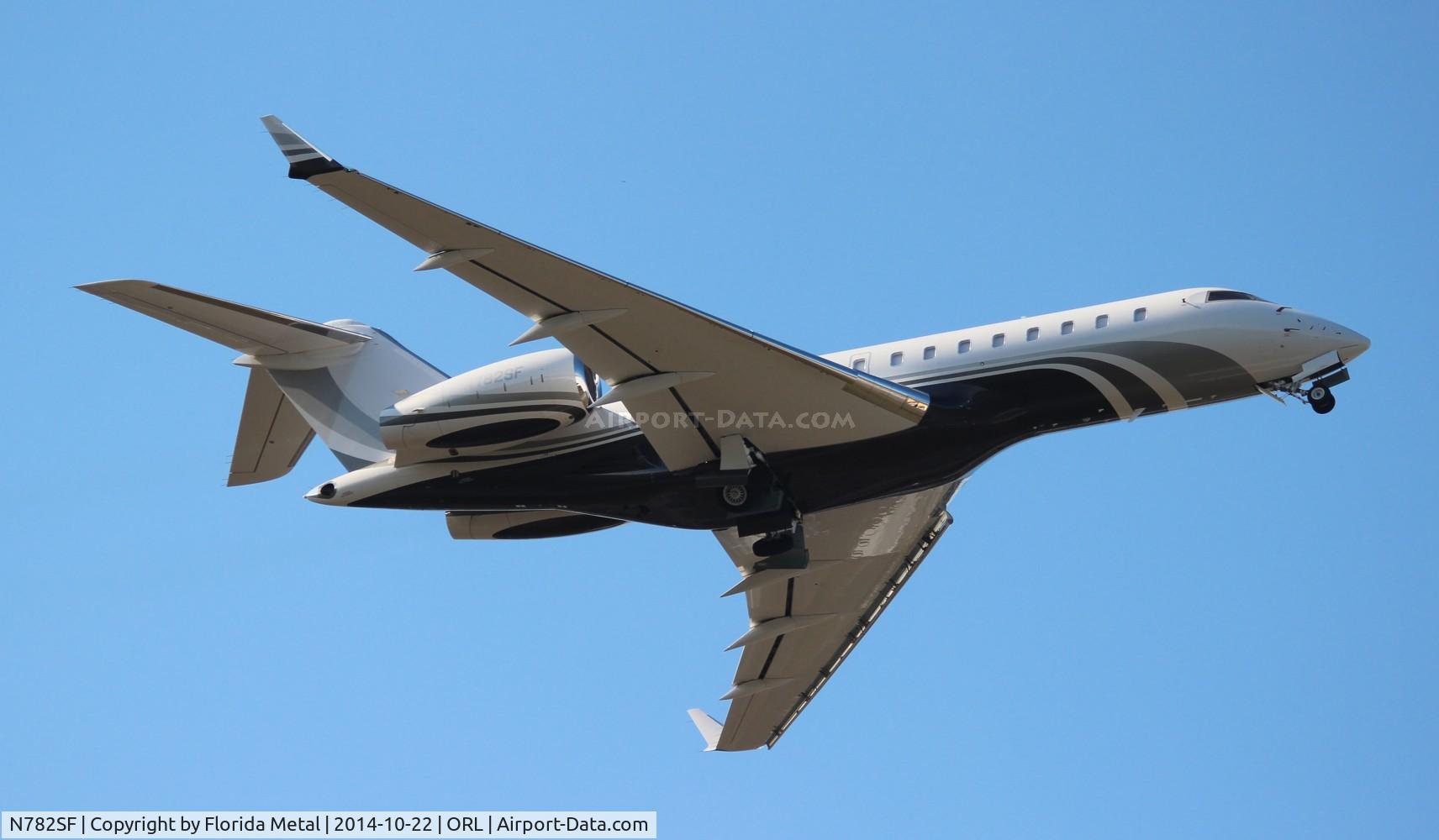 N782SF, Bombardier BD-700-1A10 Global 5000 C/N 9392, Global 5000