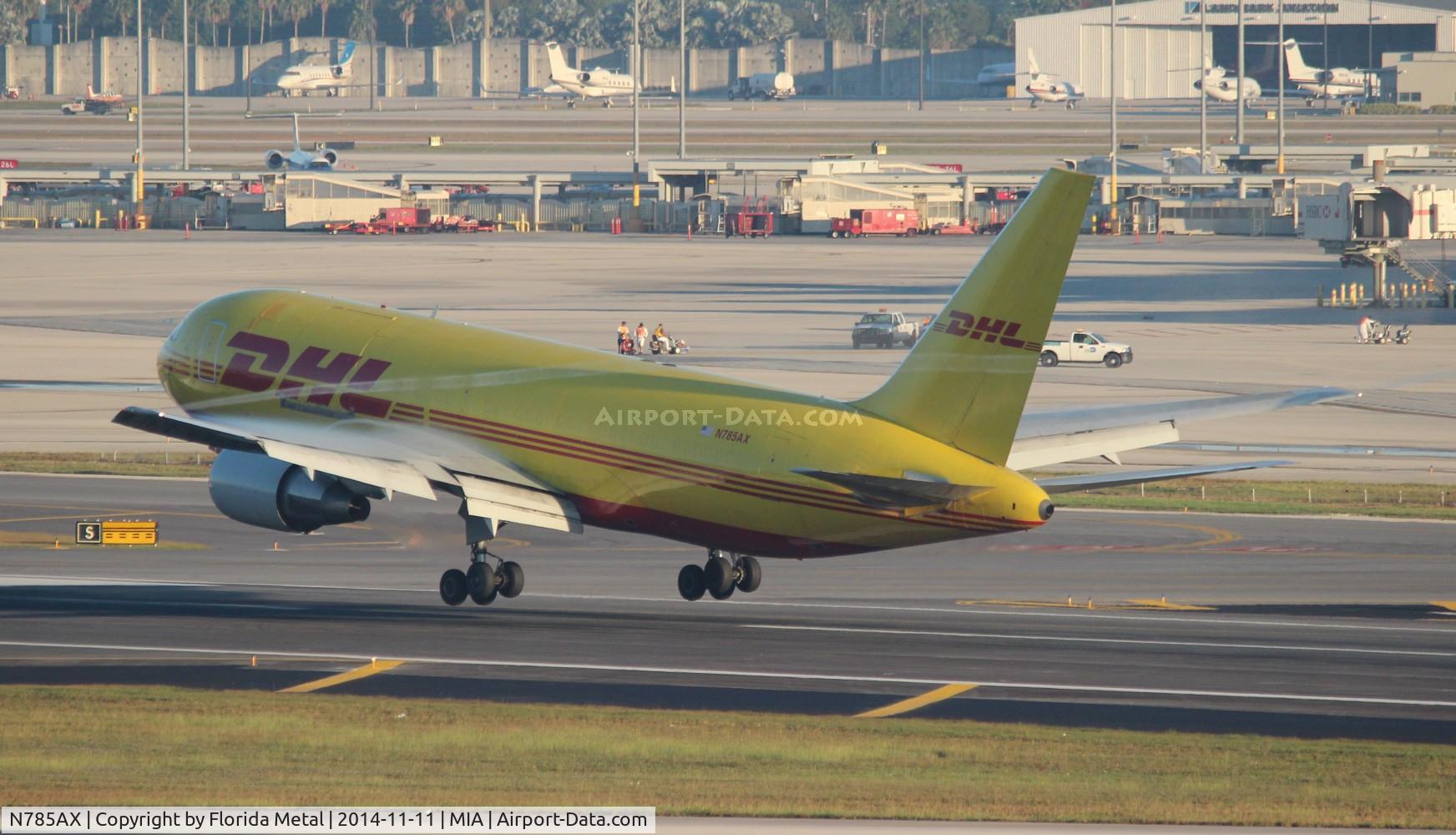 N785AX, 1984 Boeing 767-281 C/N 23018, DHL 767-200