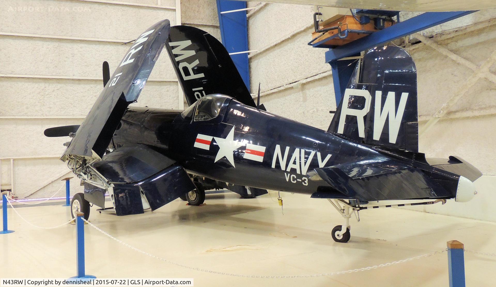 N43RW, Vought F4U-5 Corsair C/N Not found (Bu121881), VOUGHT F4U-5 CORSAIR