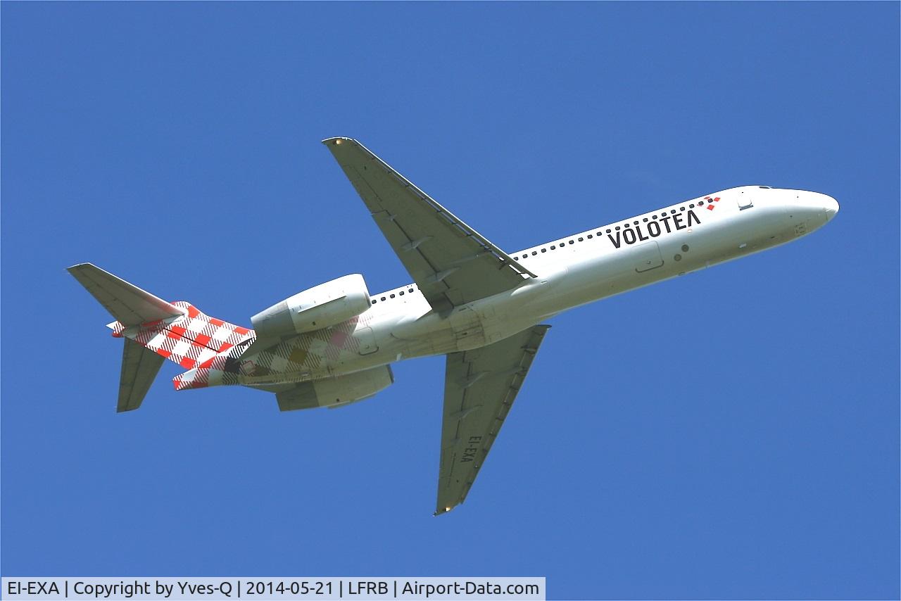 EI-EXA, 2003 Boeing 717-2BL C/N 55172, Boeing 717-2BL, Take off rwy 07R, Brest-Bretagne Airport (LFRB-BES)