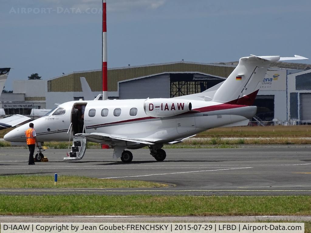 D-IAAW, 2011 Embraer EMB-500 Phenom 100 C/N 50000245, Arcus Air parking Lima