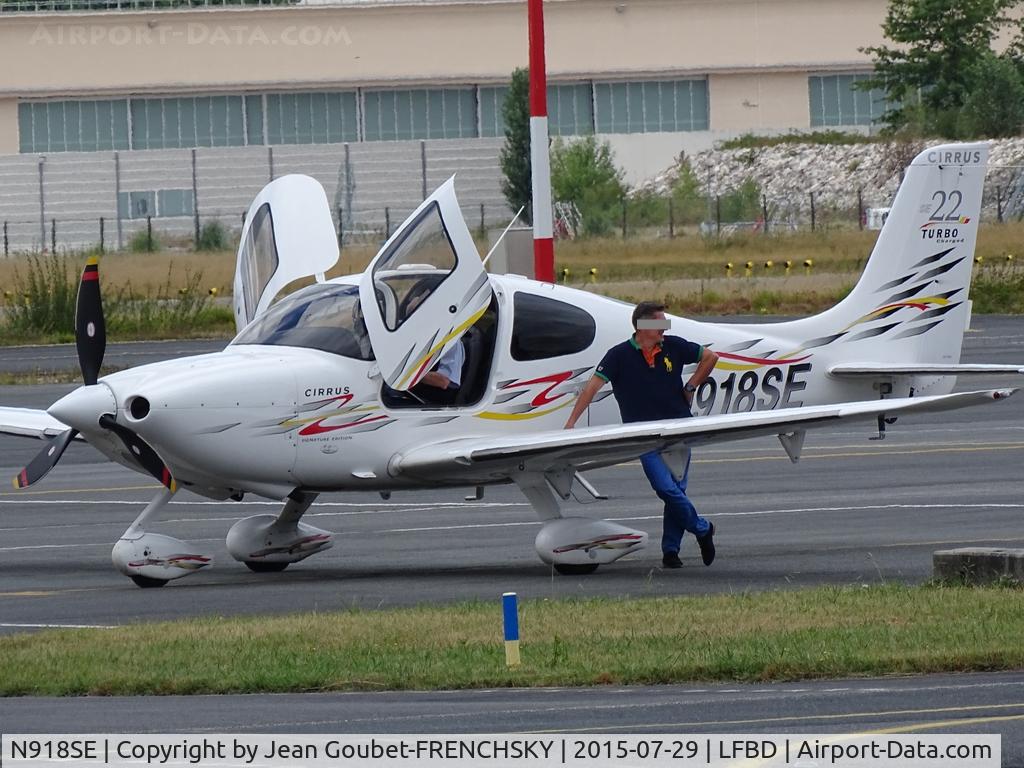 N918SE, 2006 Cirrus SR22 SE Turbo C/N 2211, private SR22