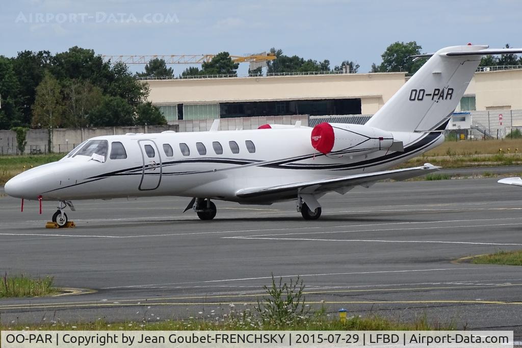 OO-PAR, 2008 Cessna 525B CitationJet CJ3 C/N 525B-0287, Abelag Aviation parking LIMA