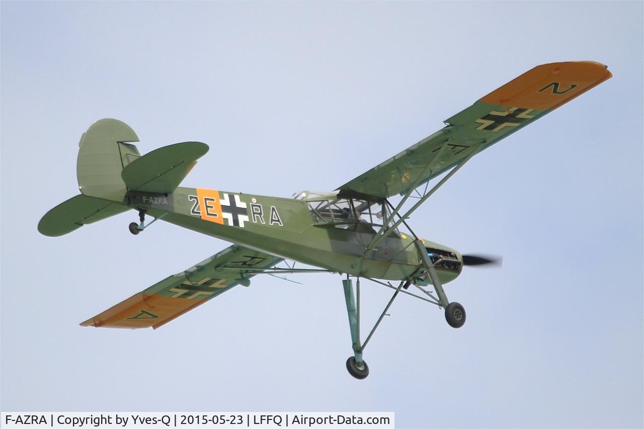 F-AZRA, Fieseler Fi-156C-3 Storch C/N 2039, Fieseler Fi-156C-3 Storch, On display, La Ferté-Alais airfield (LFFQ) Airshow 2015