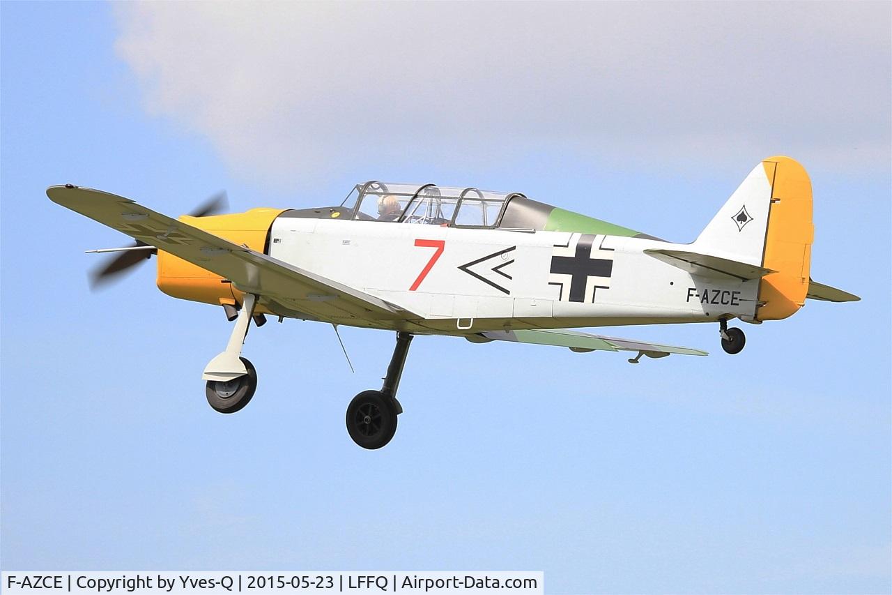 F-AZCE, Pilatus P2-06 C/N 72, Pilatus P2-06, On display, La Ferté-Alais airfield (LFFQ) Airshow 2015