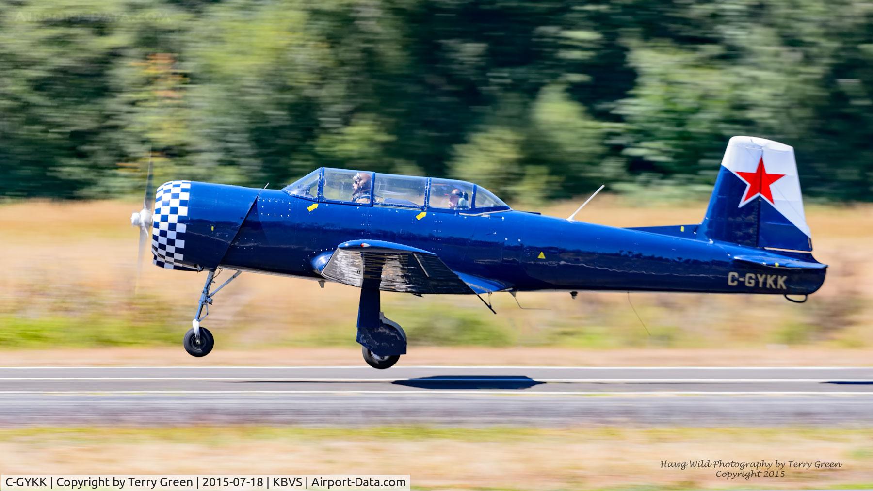 C-GYKK, 1967 Nanchang CJ-6A C/N 2032007, Heritage Flight Museum July Fly-Day