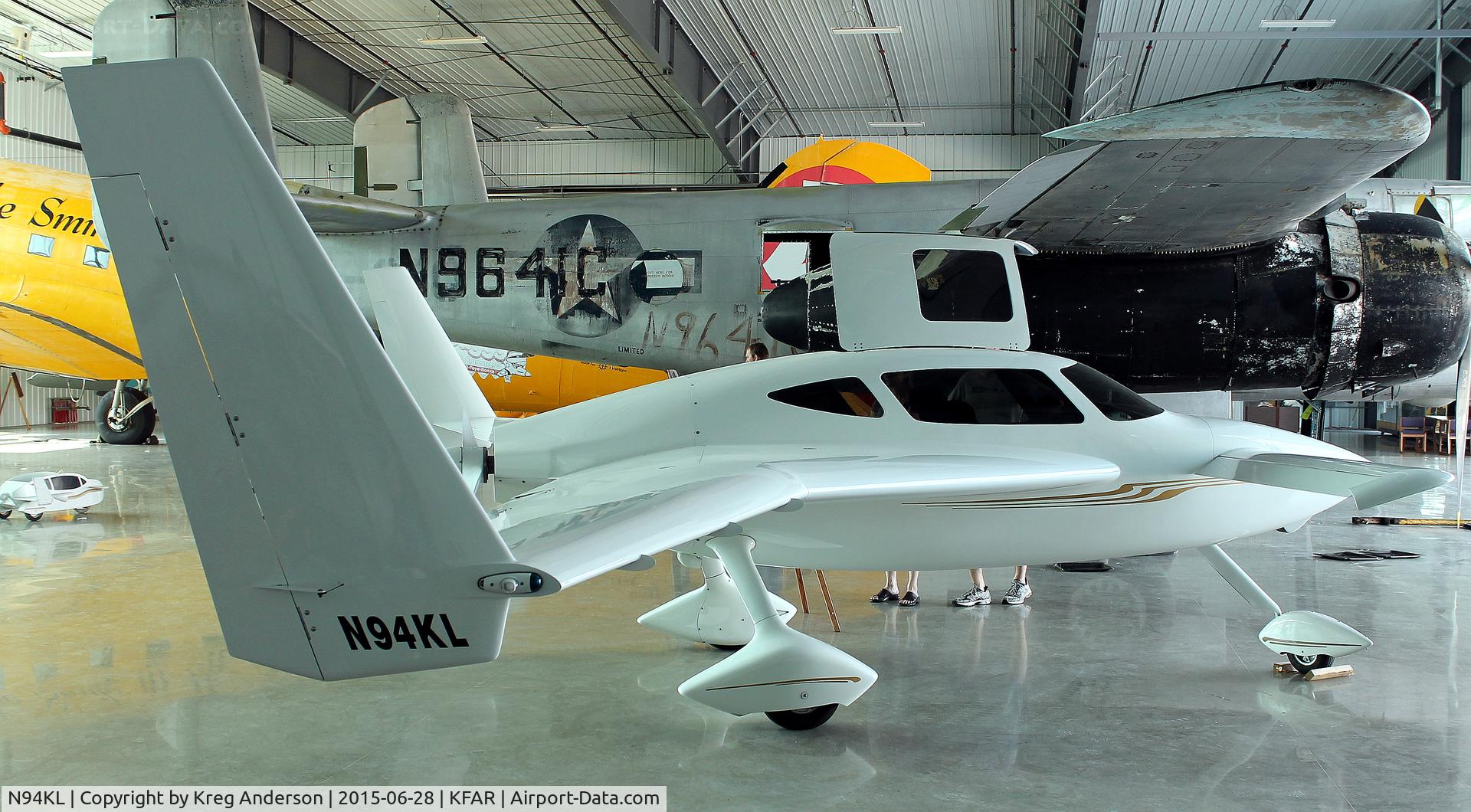 N94KL, 1994 Velocity Velocity FG C/N 001, Velocity FG at the Fargo Air Museum.