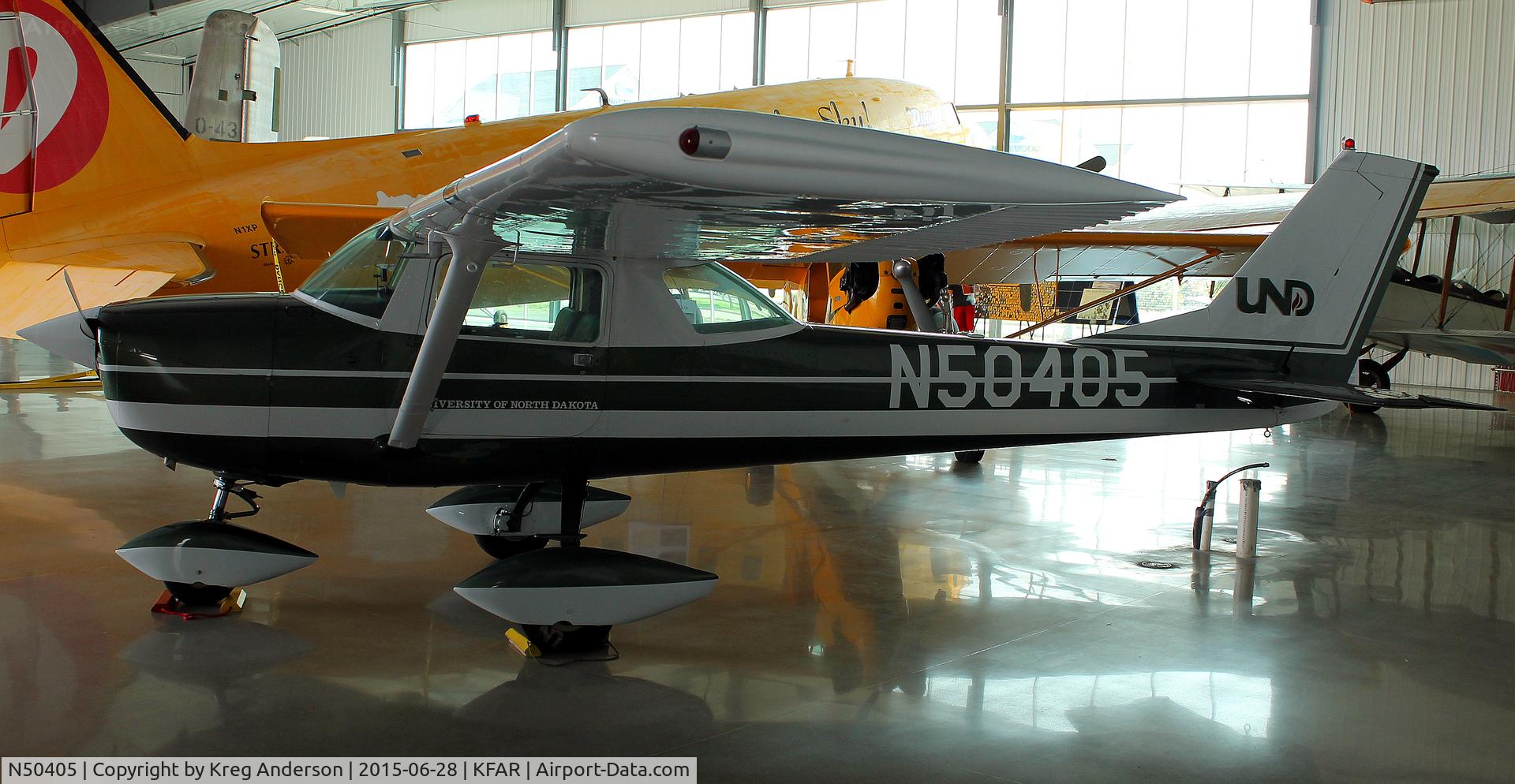 N50405, 1968 Cessna 150H C/N 15069279, Cessna 150H at the Fargo Air Museum.