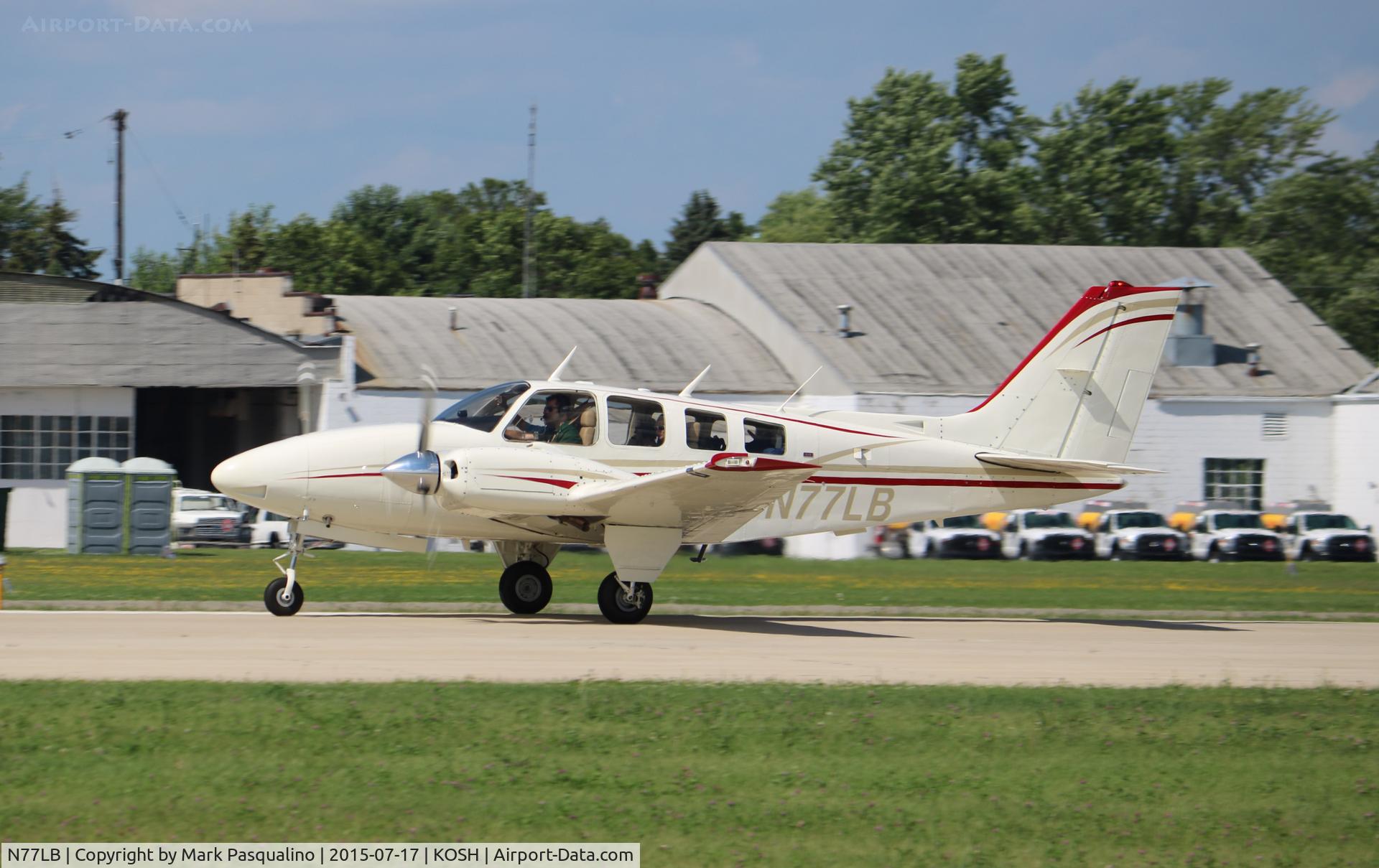 N77LB, 1974 Beech 58 Baron C/N TH-536, Beech 58