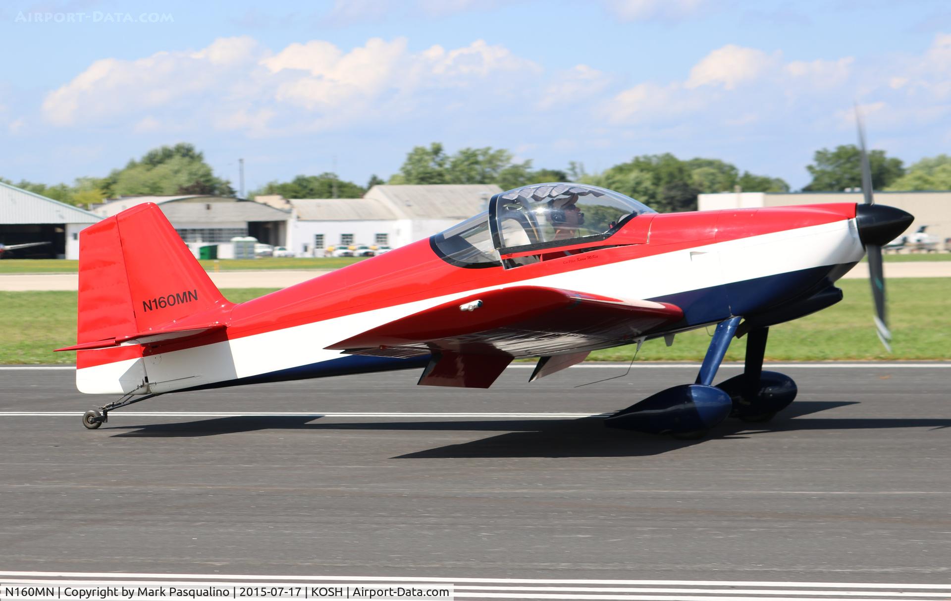 N160MN, Vans RV-6 C/N 24082, Vans RV-6