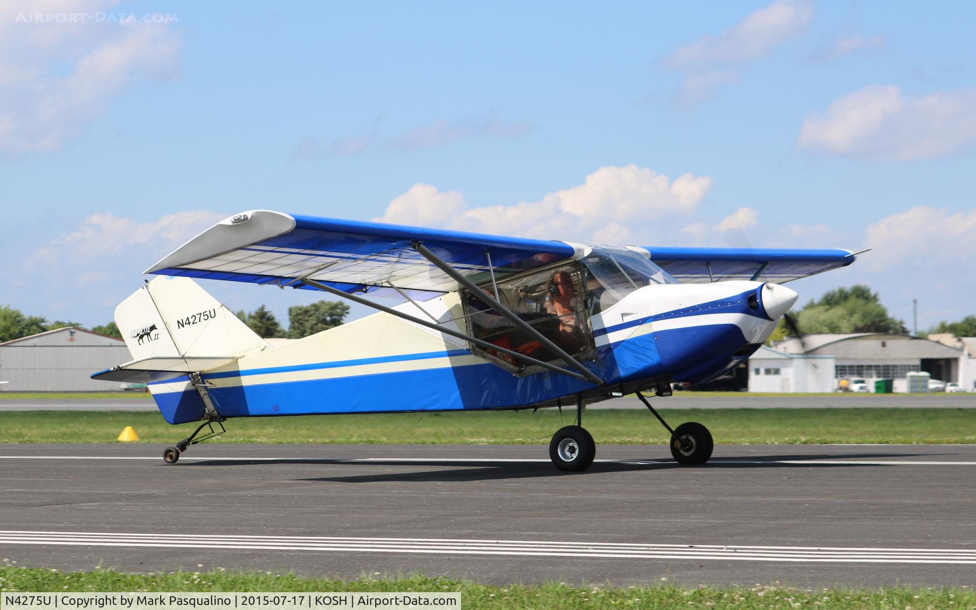 N4275U, 1991 Rans S-6 Coyote C/N 0791211, Rans S-6