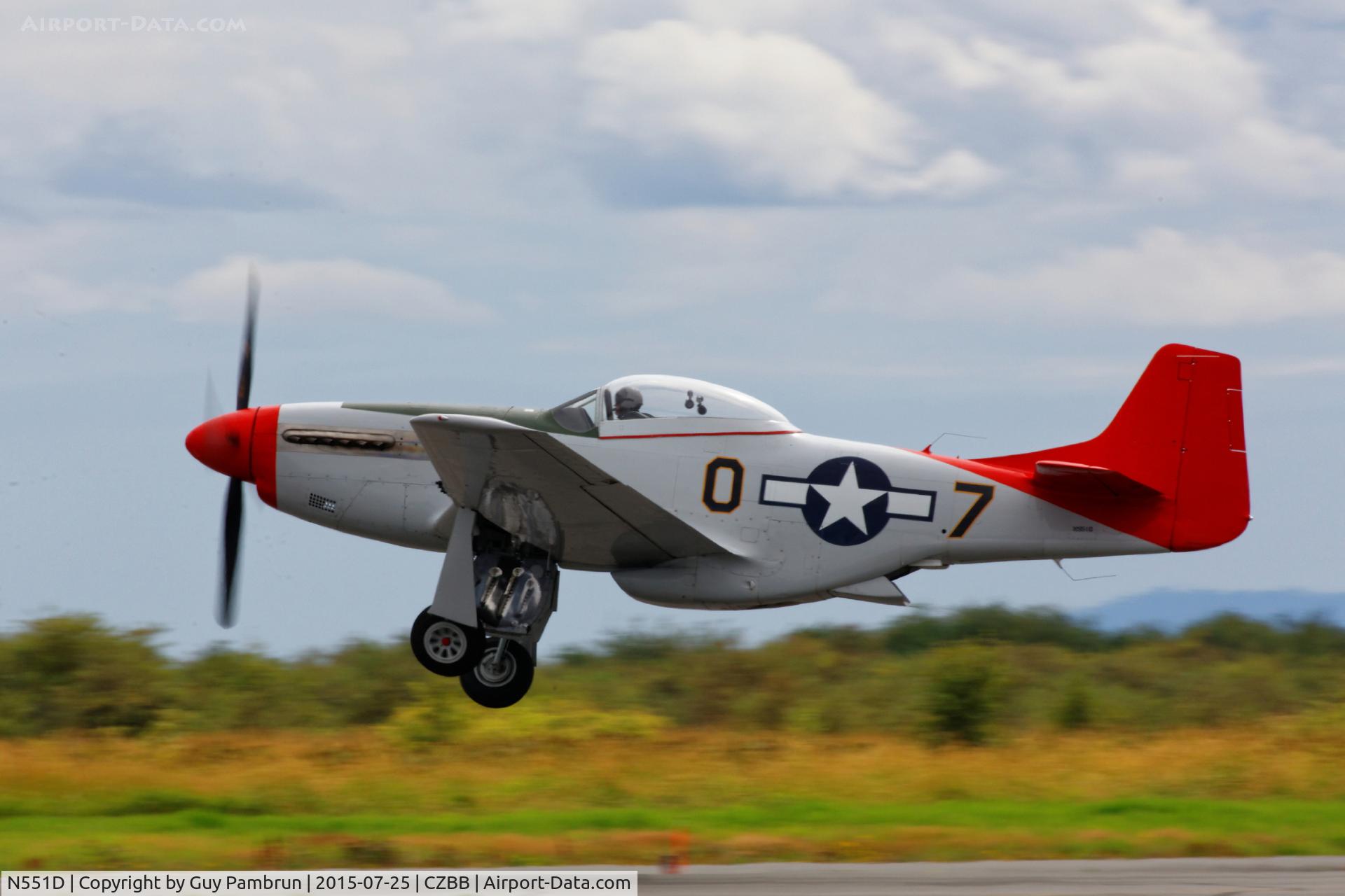 N551D, 1944 North American P-51D Mustang C/N 44-14826, Fly-by