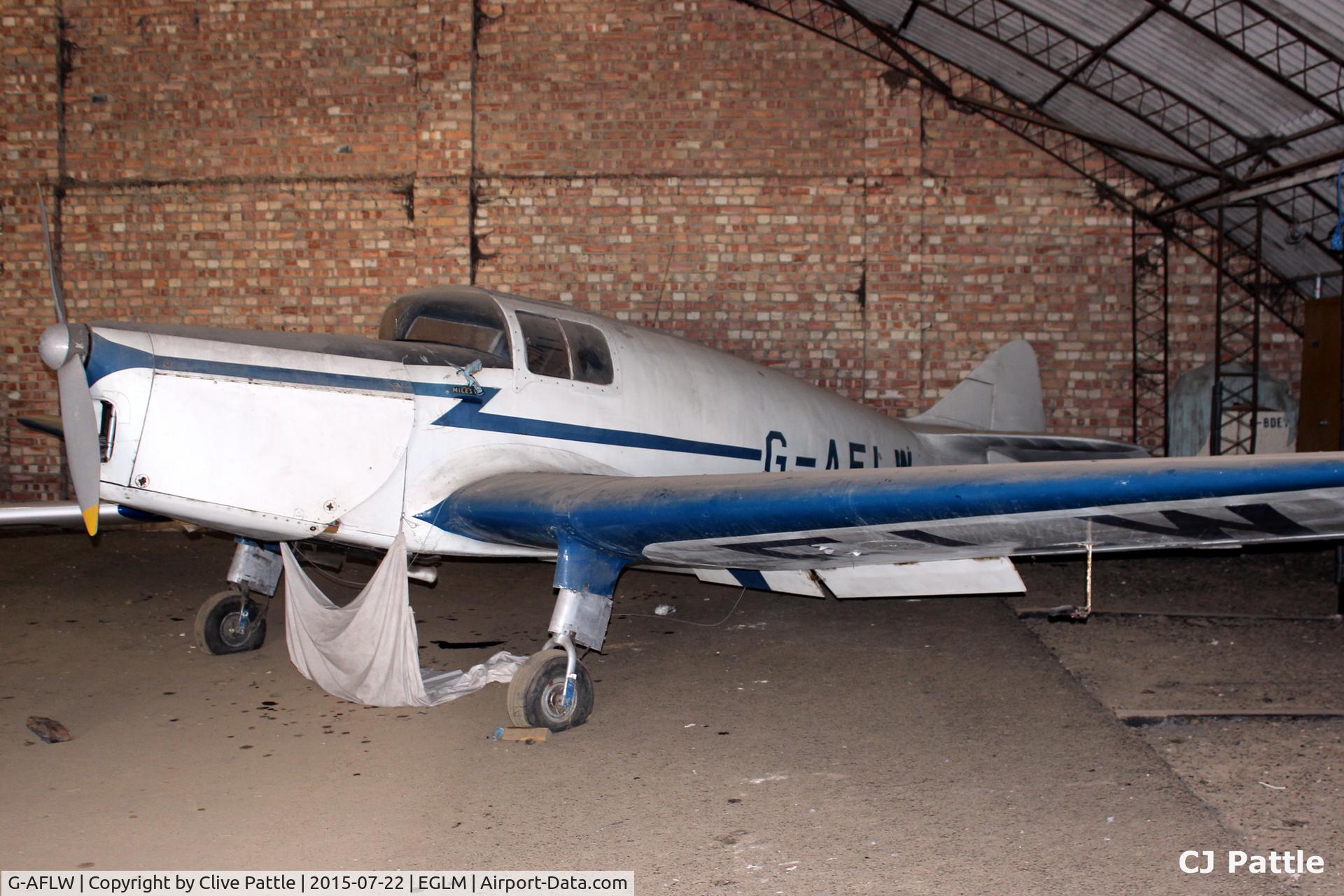G-AFLW, 1938 Miles M.17 Monarch C/N 792, Hangared at White Waltham EGLM