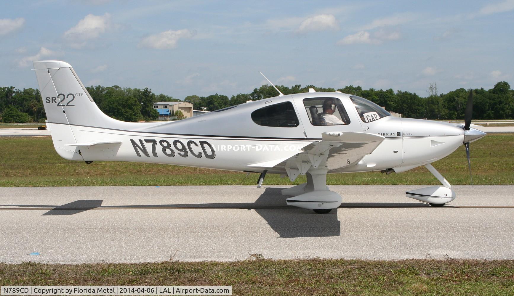 N789CD, Cirrus SR22 GTS C/N 3567, Cirrus SR22
