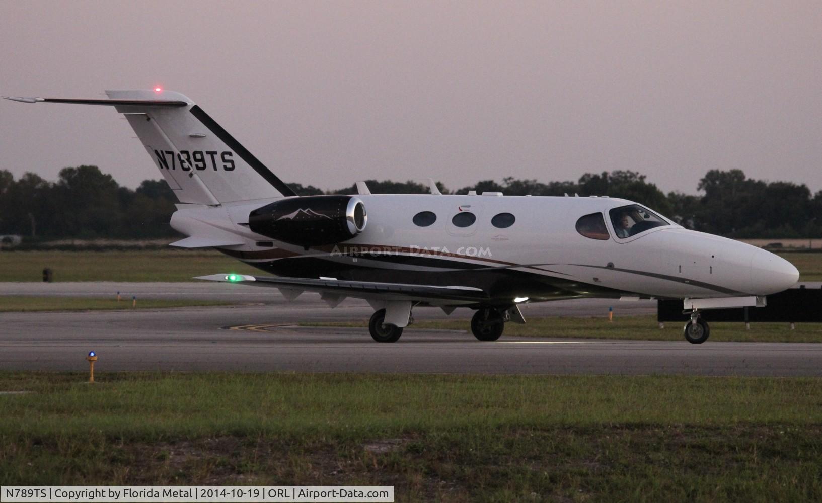 N789TS, 2012 Cessna 510 Citation Mustang Citation Mustang C/N 510-0395, Citation 510