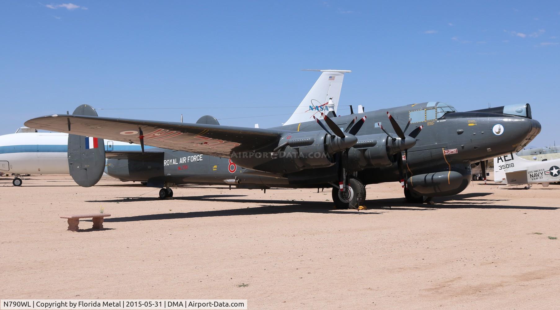N790WL, 1954 Avro 716 Shackleton AEW.2 C/N R3/696/239009, Avro 716 Shackleton