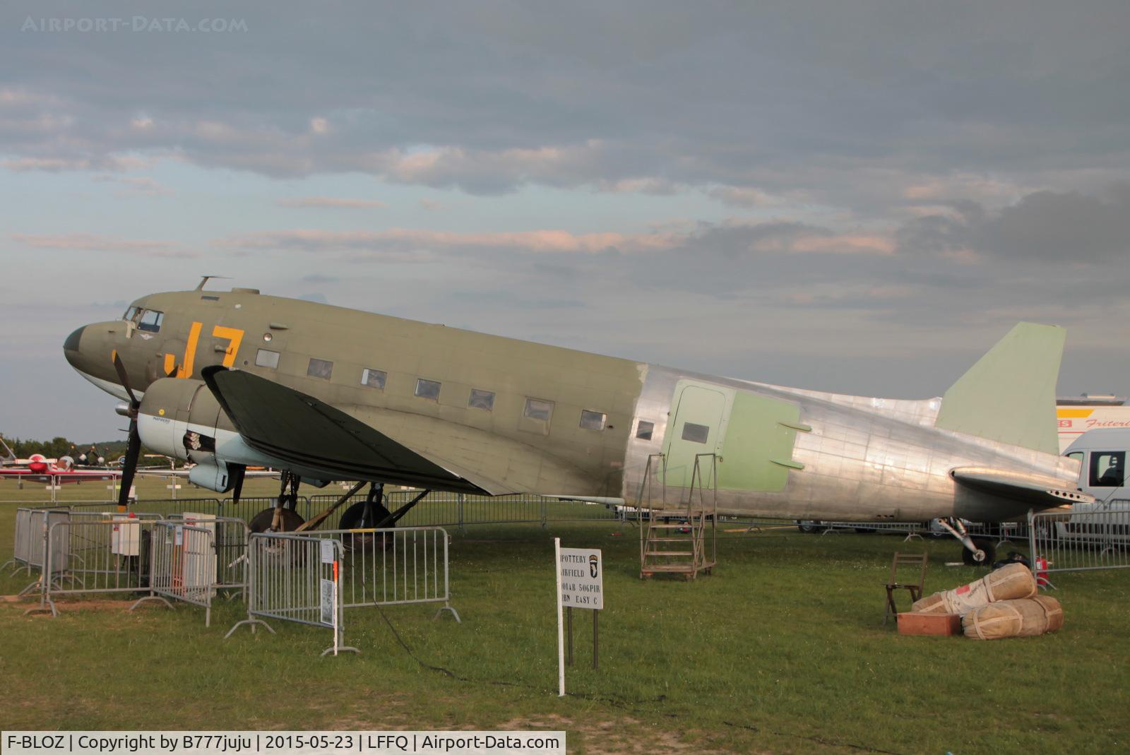 F-BLOZ, 1942 Douglas DC3C-S1C3G (C-47A-20-DK) C/N 13142, under restoration