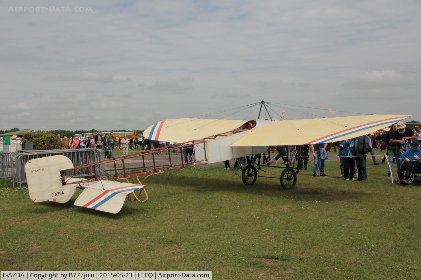 F-AZBA, Bleriot XI Replica C/N 1, new peint