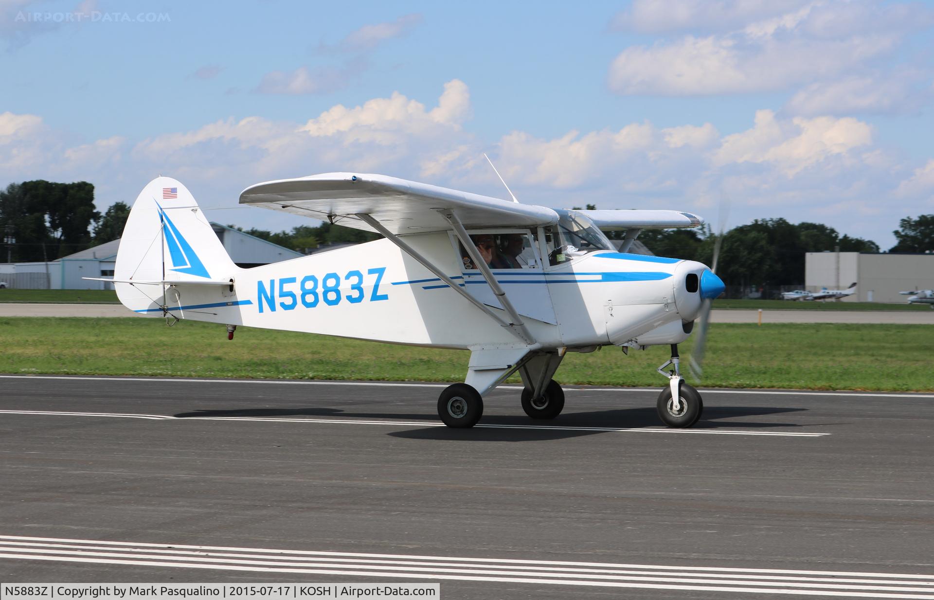 N5883Z, 1963 Piper PA-22-108 Colt C/N 22-9745, Piper PA-22-108